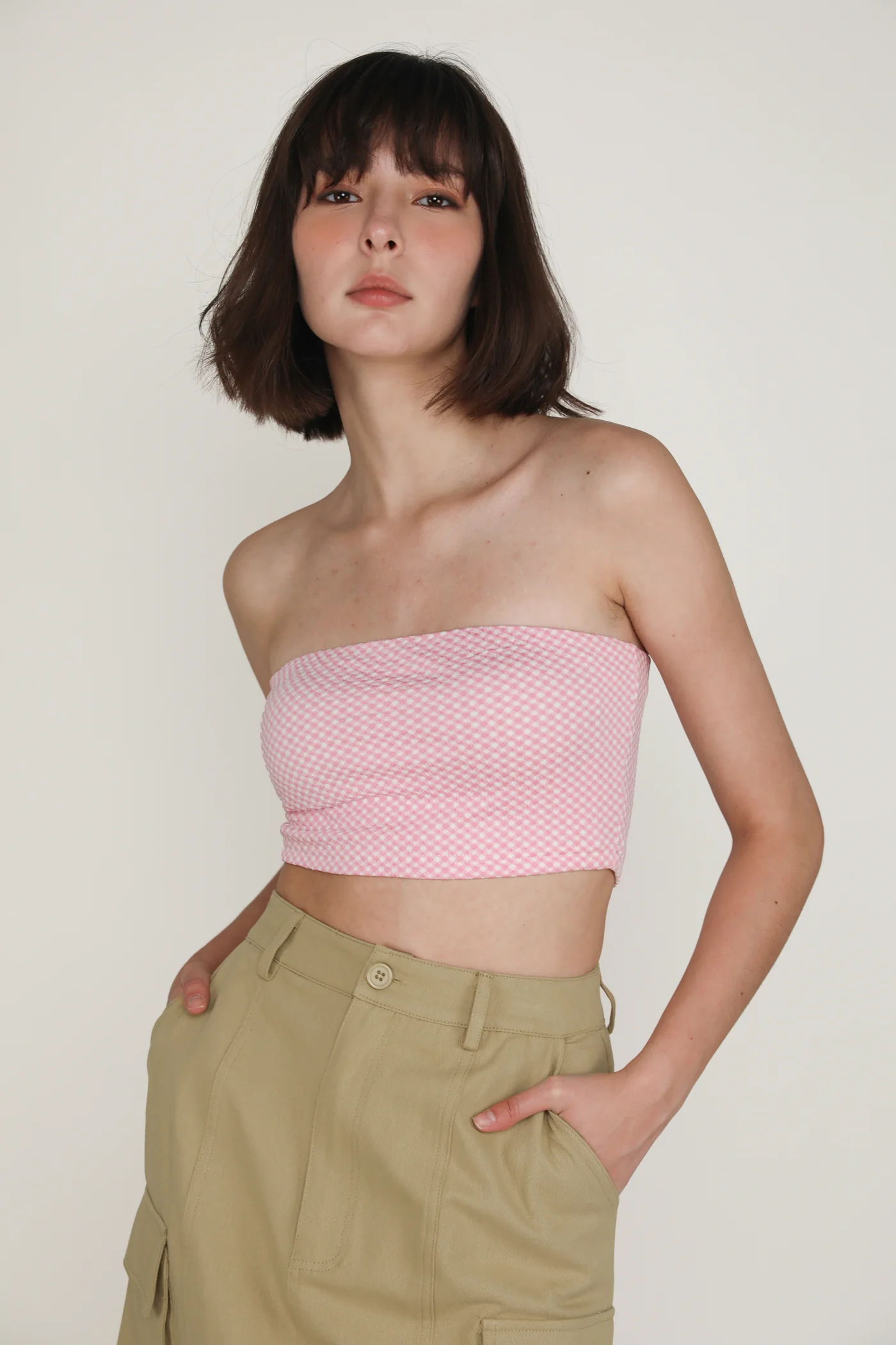 Kendie Basic Tube Padded Top - Image 70