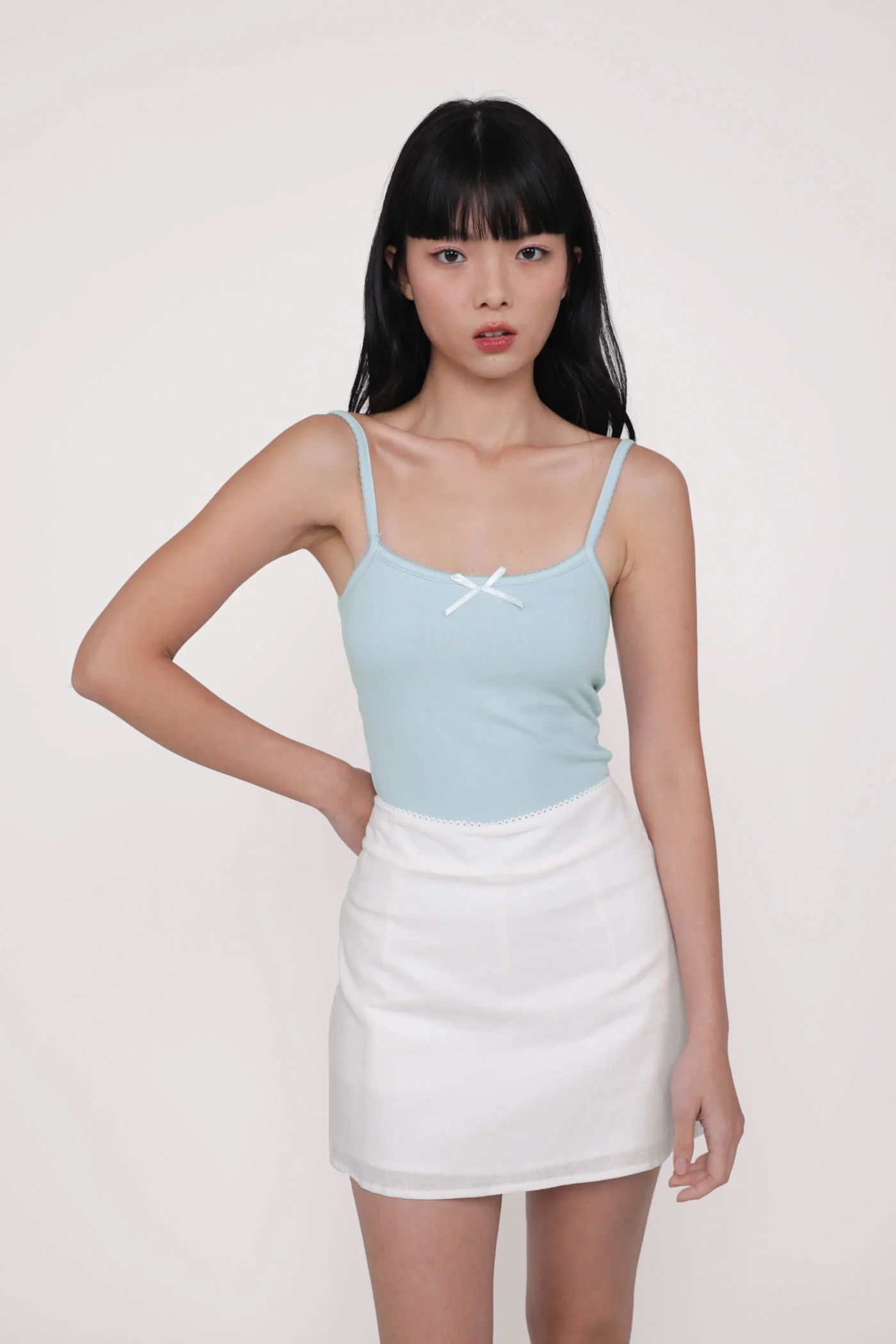 Kera Crochet Trim Skorts