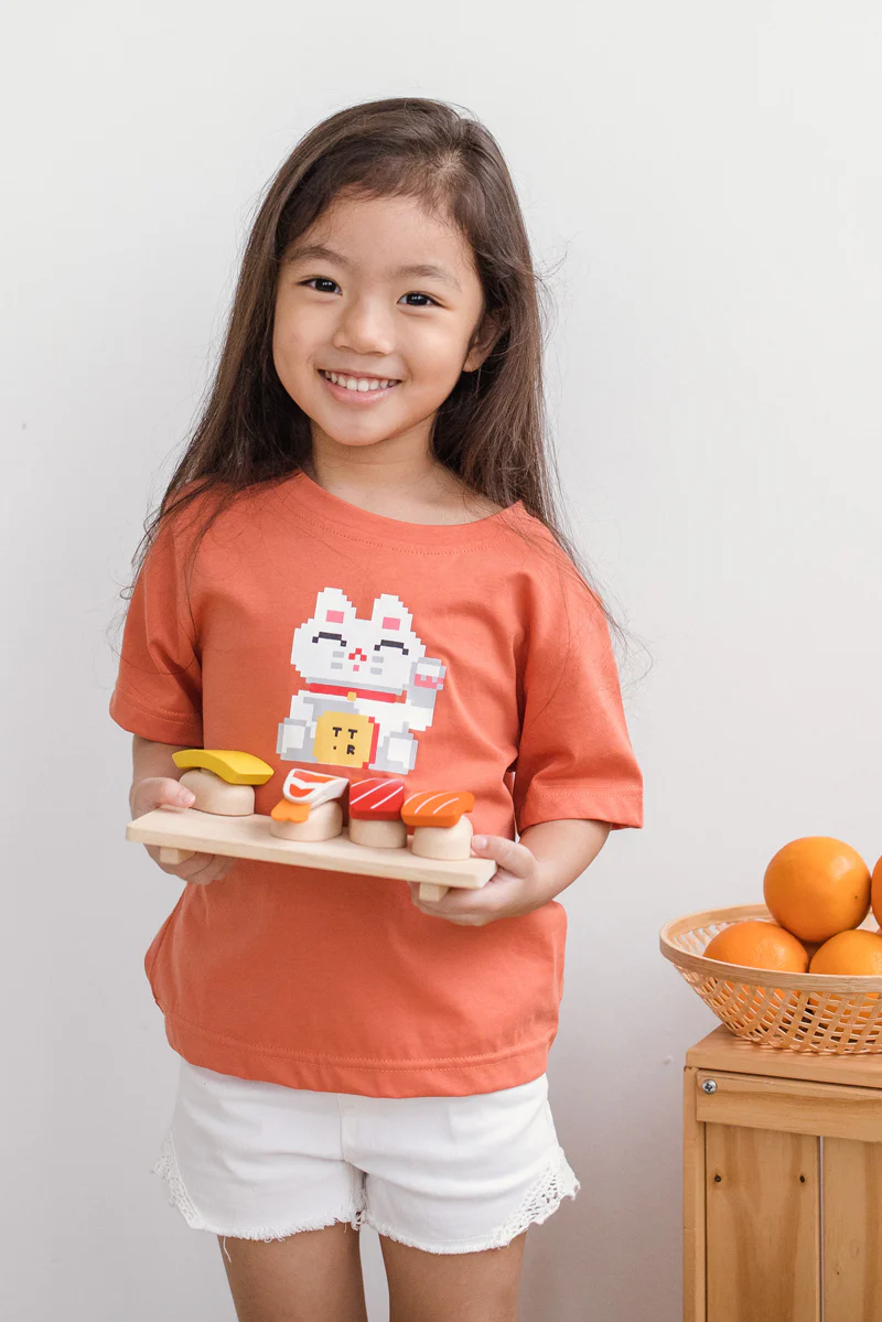 KIDS Fortune Cat Tee - Image 12
