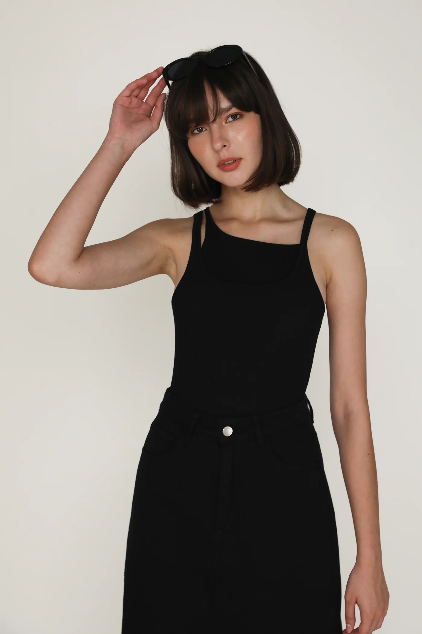 Kimberly Layered Knit Top - Image 2