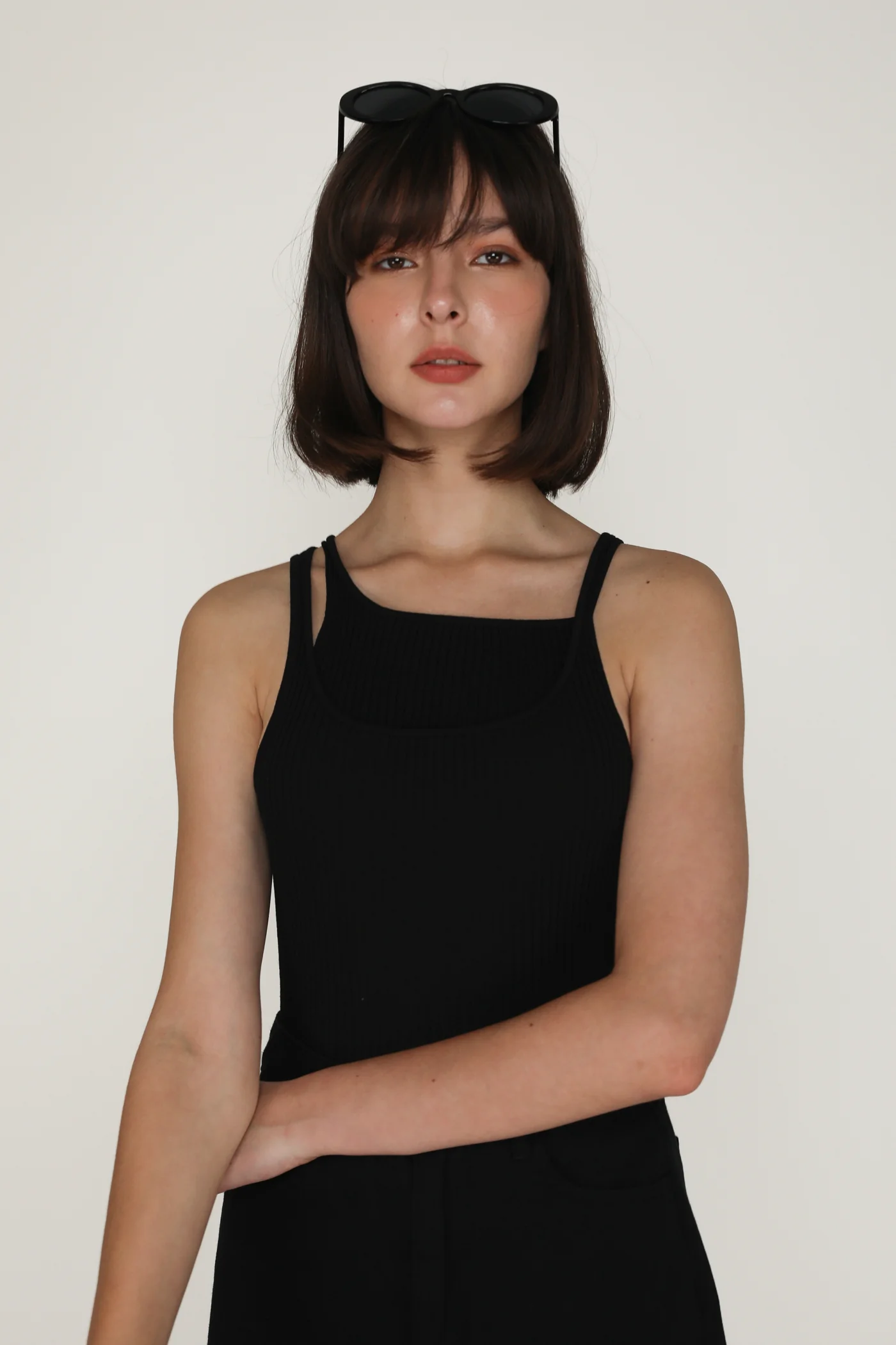 Kimberly Layered Knit Top - Image 3
