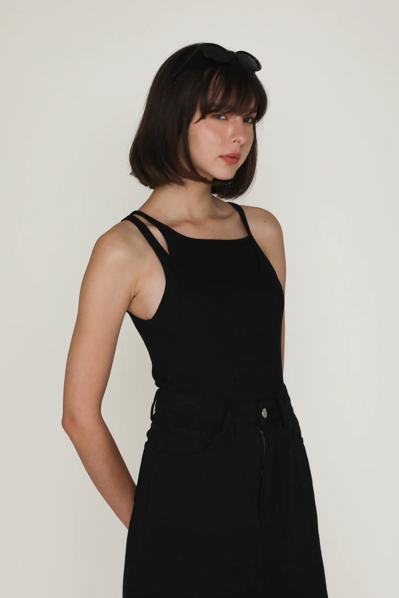 Kimberly Layered Knit Top - Image 5