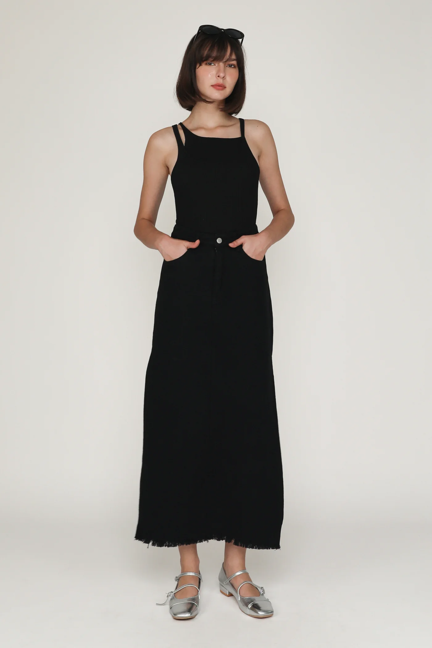 Kimberly Layered Knit Top - Image 6