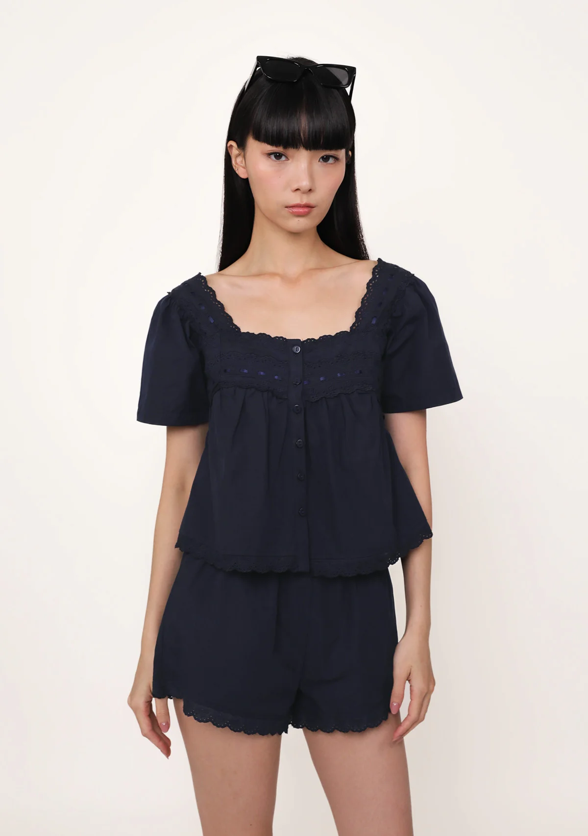 Klaris Sleeve Babydoll Top - Image 8
