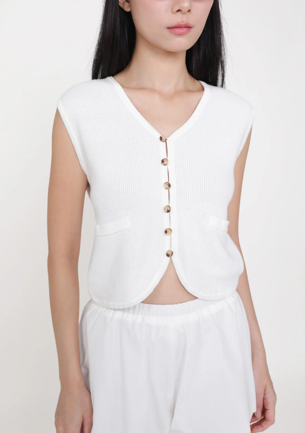 Germaine Knit Vest Top - Image 10
