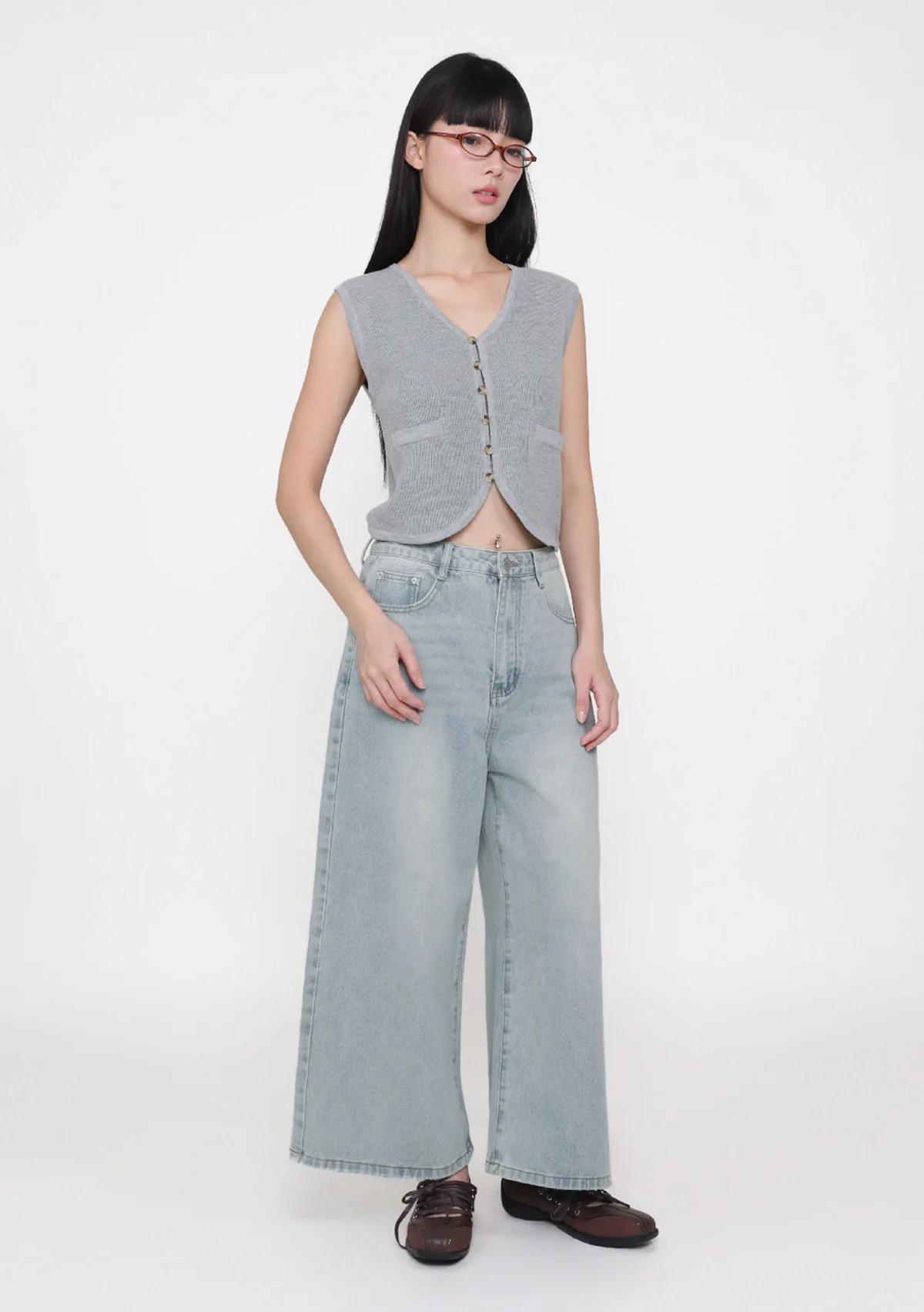 Germaine Knit Vest Top - Image 17