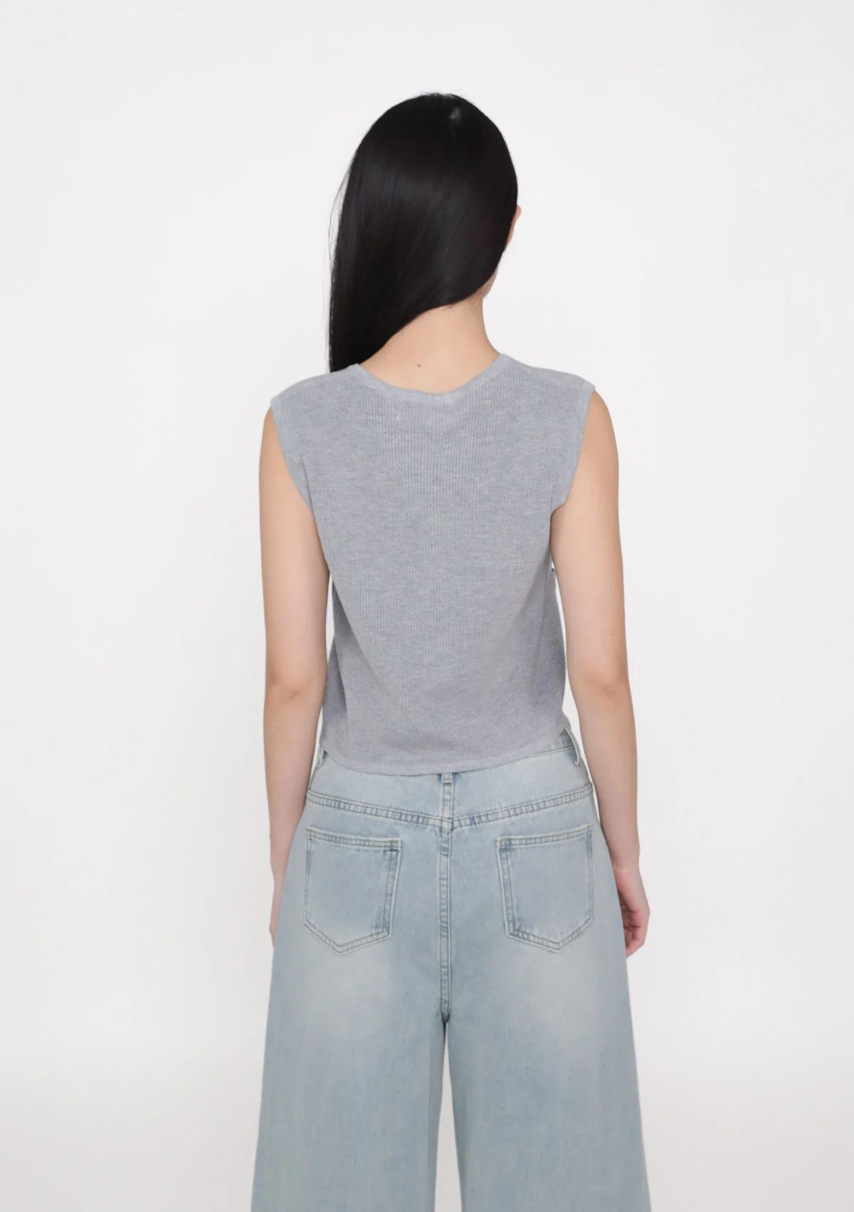 Germaine Knit Vest Top - Image 18