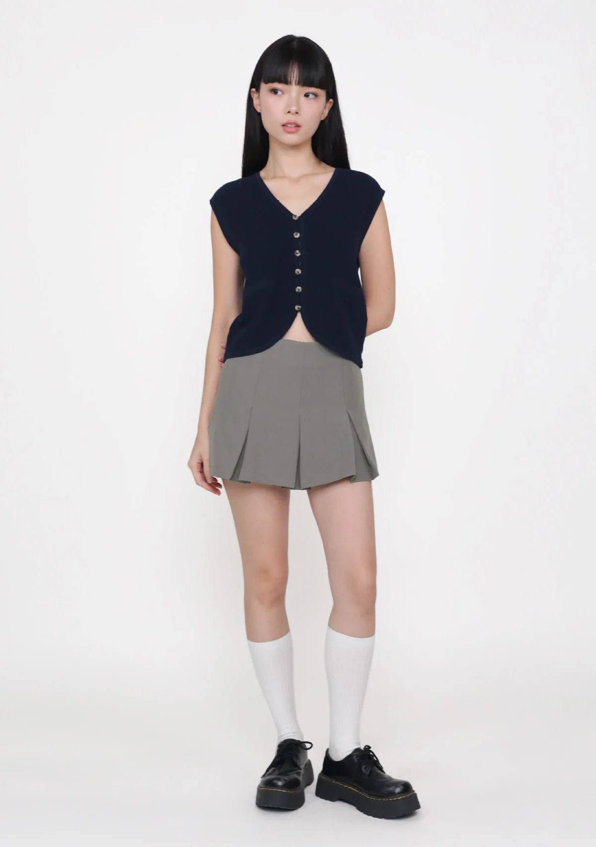 Germaine Knit Vest Top - Image 21