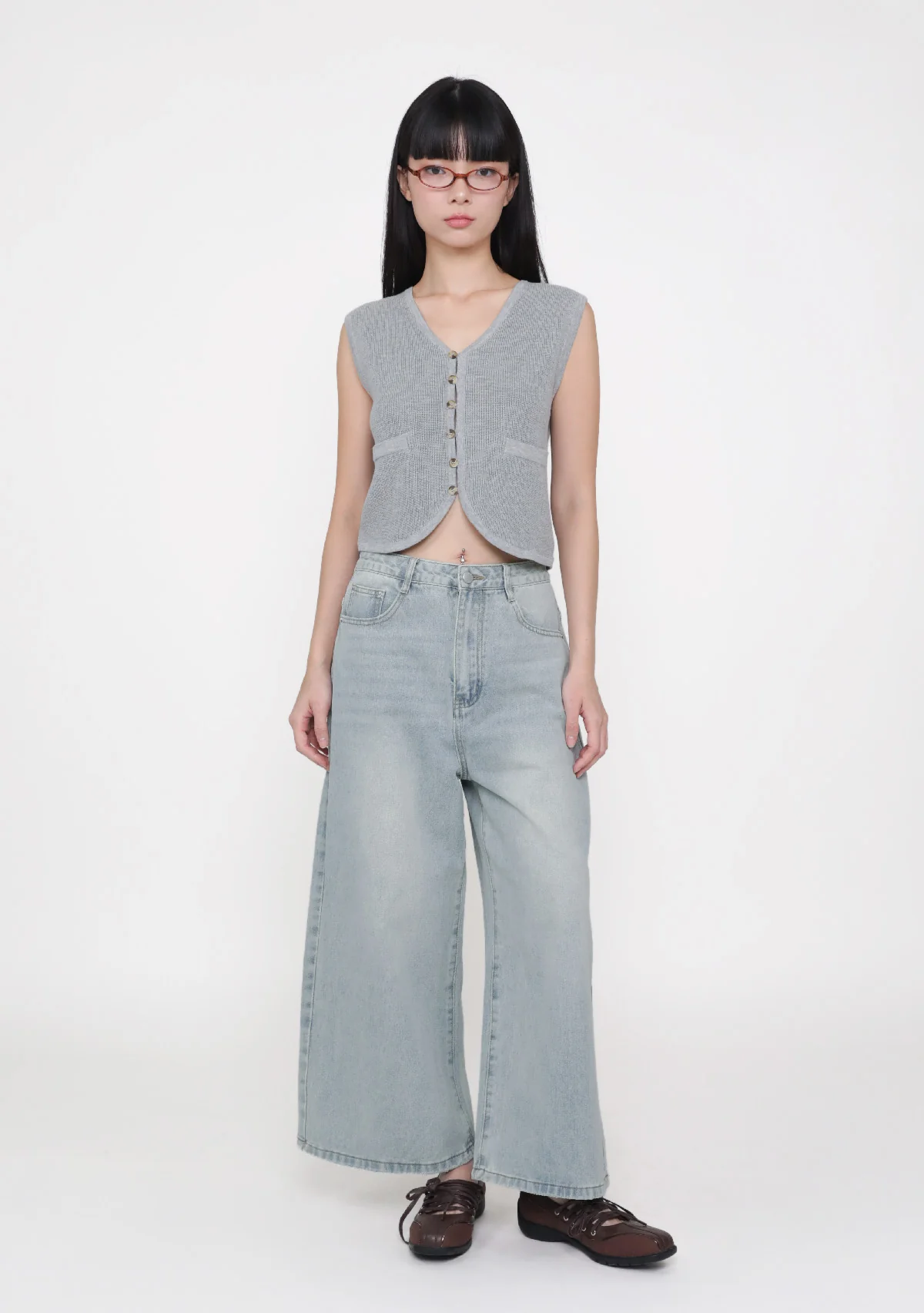 Germaine Knit Vest Top - Image 6