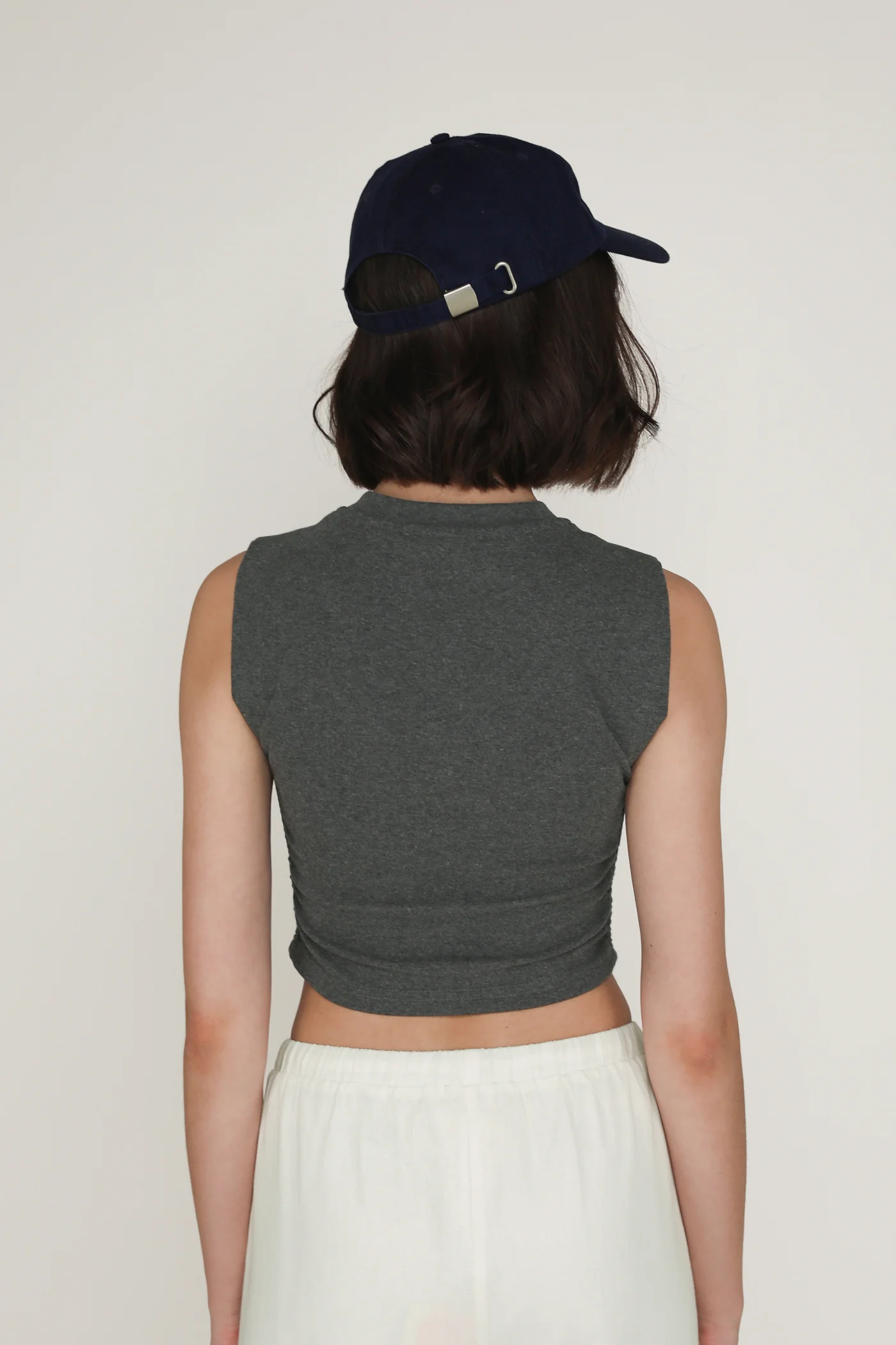 Knox Ruched Side Basic Top - Image 28