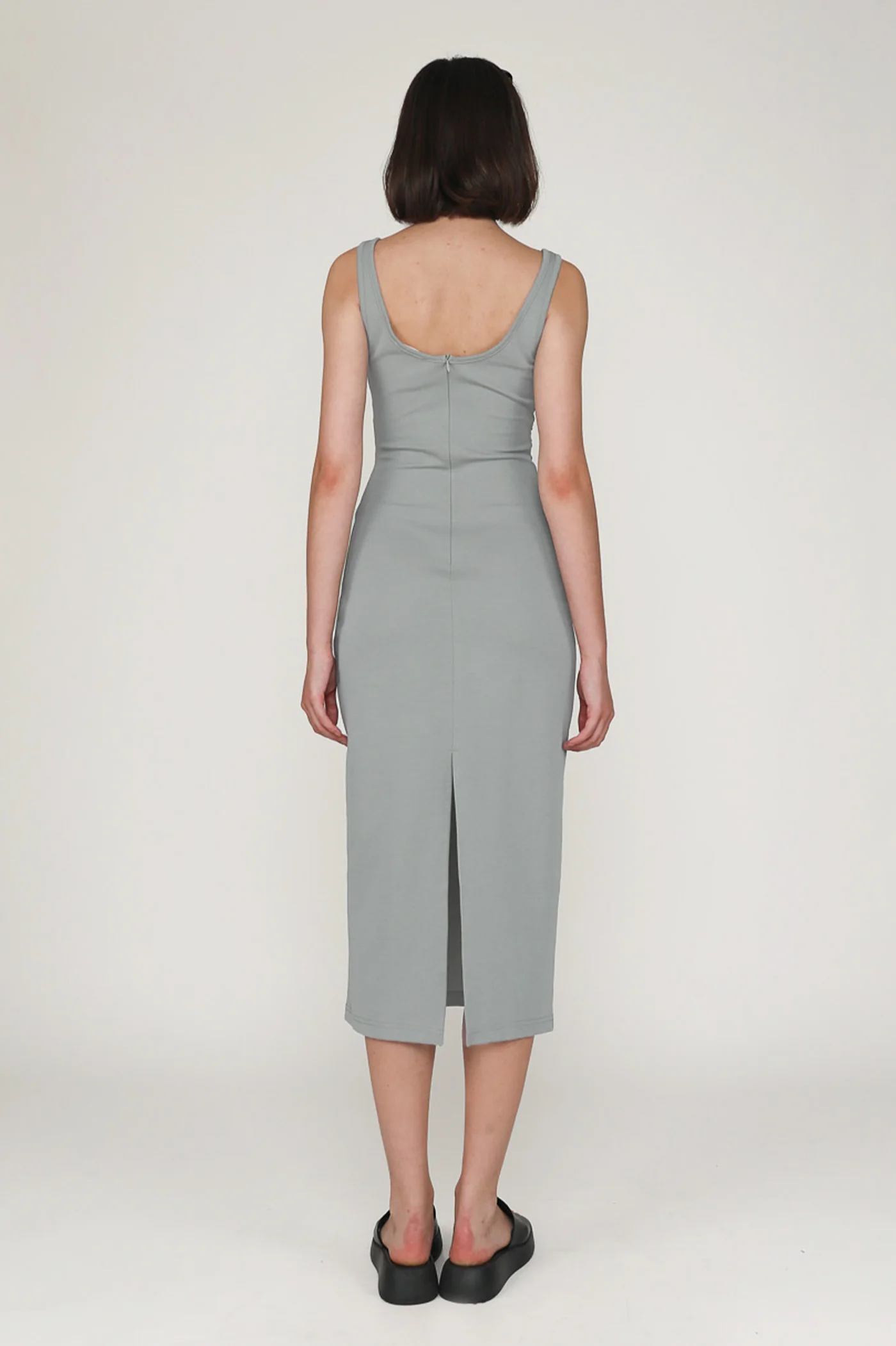 Kourtney Ruched Side Midi Dress - Image 14