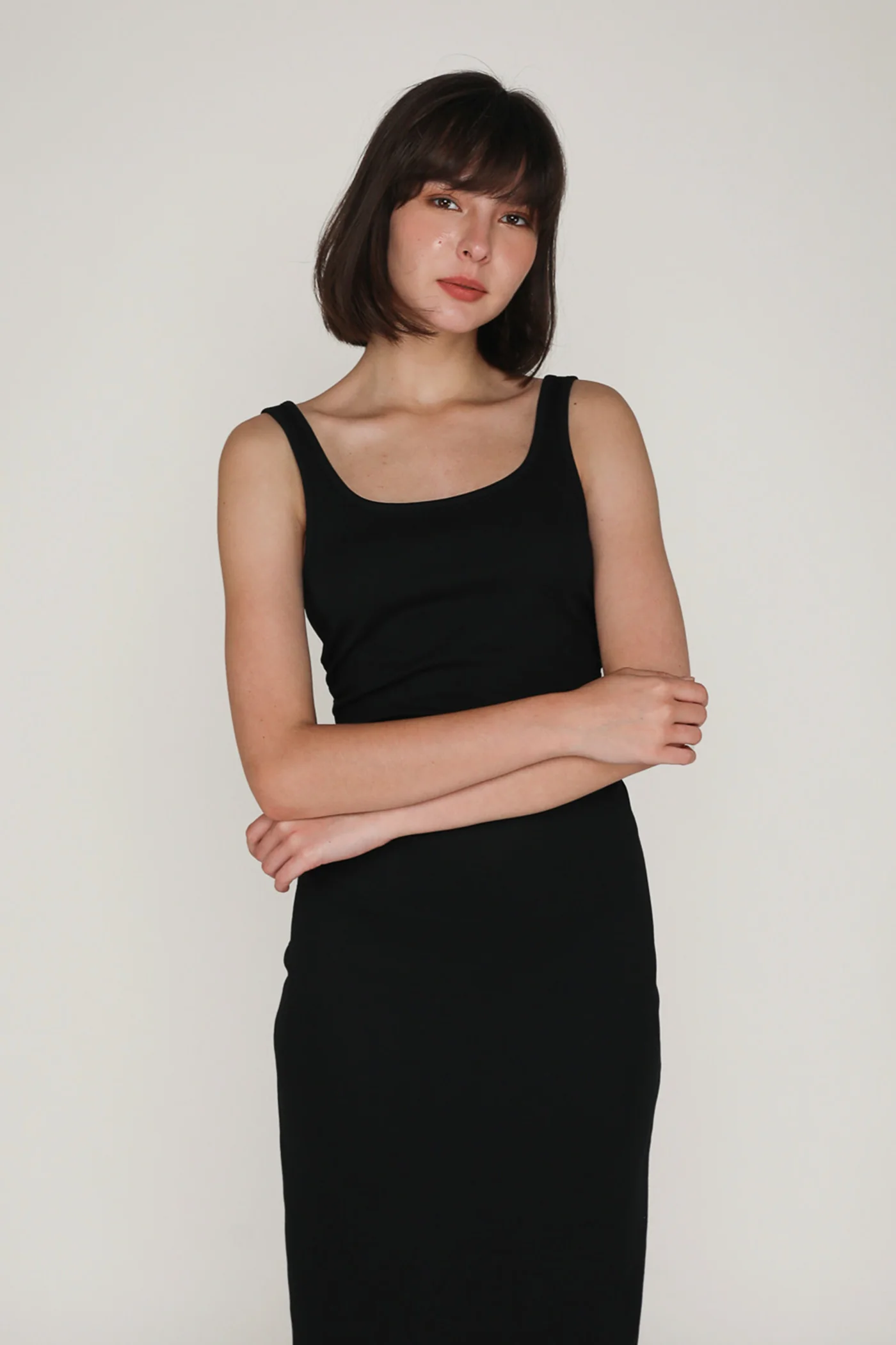 Kourtney Ruched Side Midi Dress - Image 5