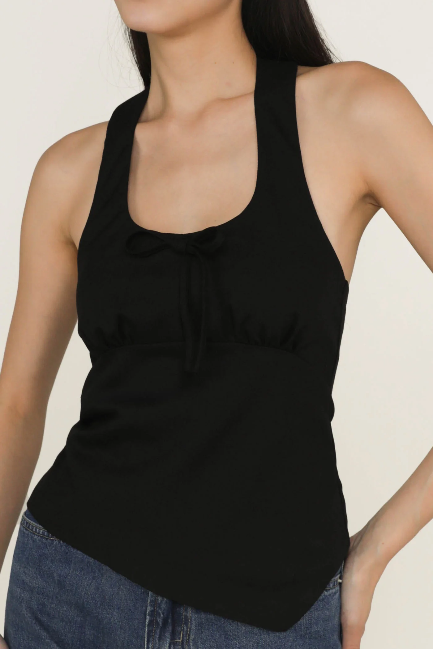 Kylene Asymmetrical Halter Top - Image 11