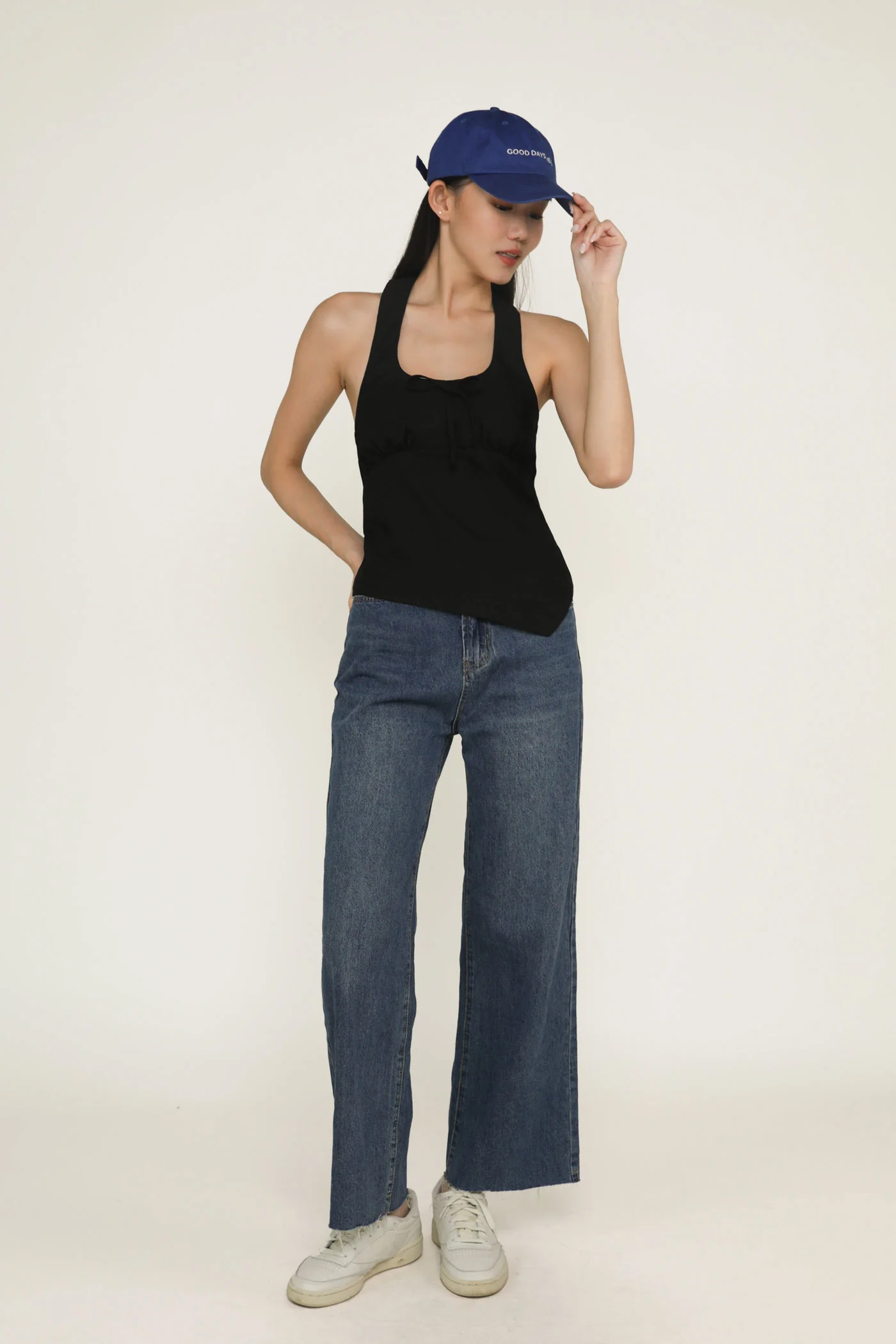 Kylene Asymmetrical Halter Top - Image 13