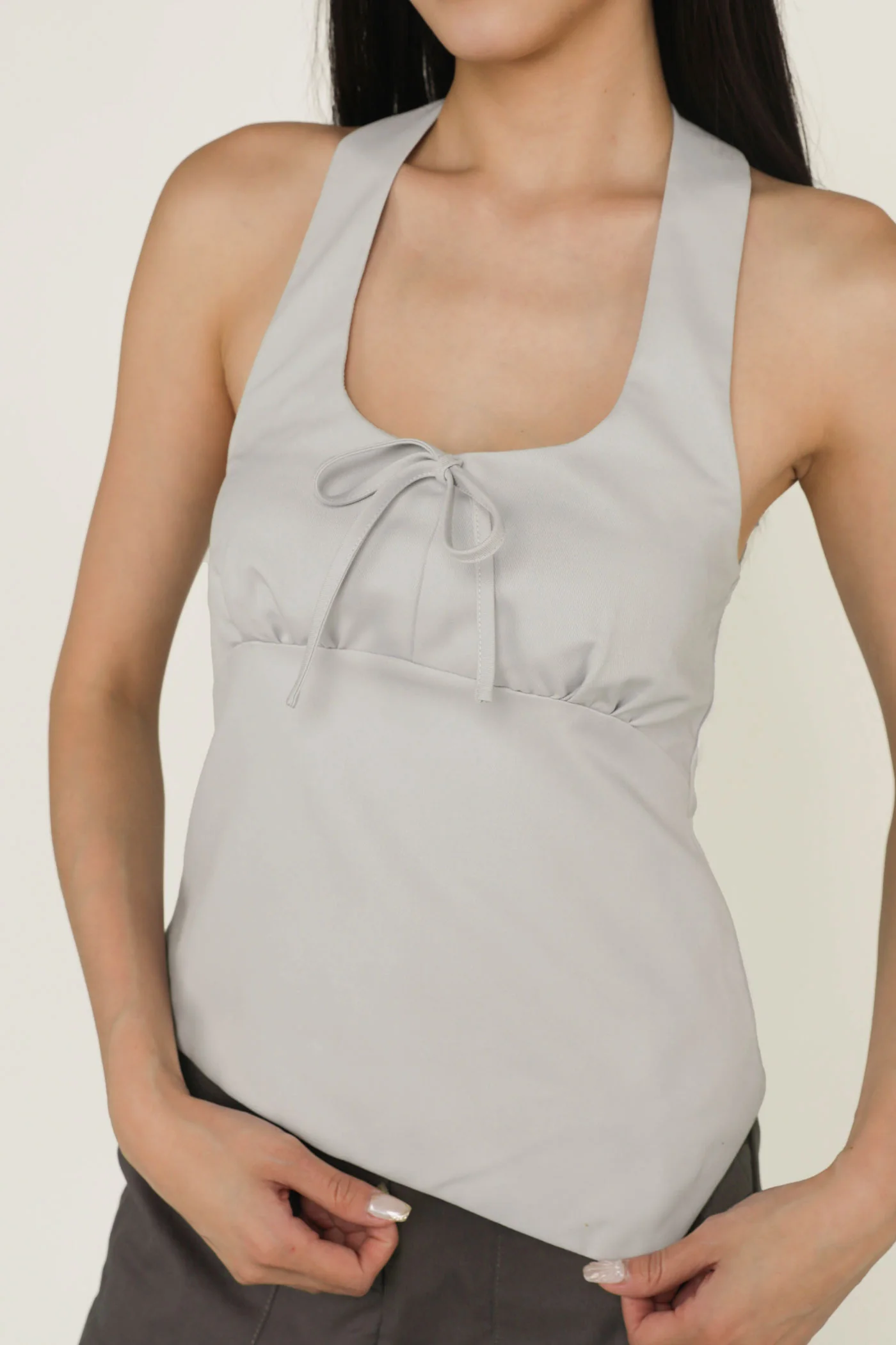 Kylene Asymmetrical Halter Top - Image 18
