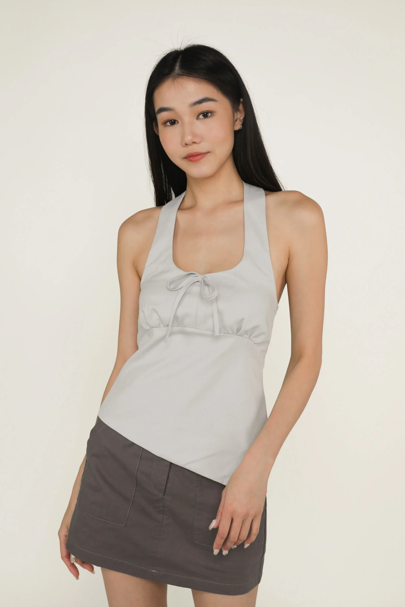 Kylene Asymmetrical Halter Top - Image 19