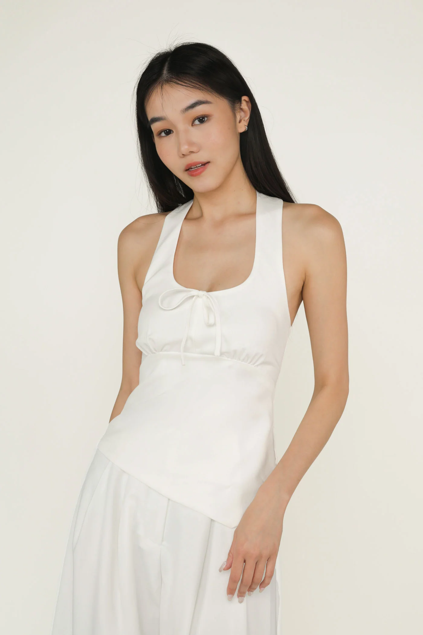 Kylene Asymmetrical Halter Top - Image 5