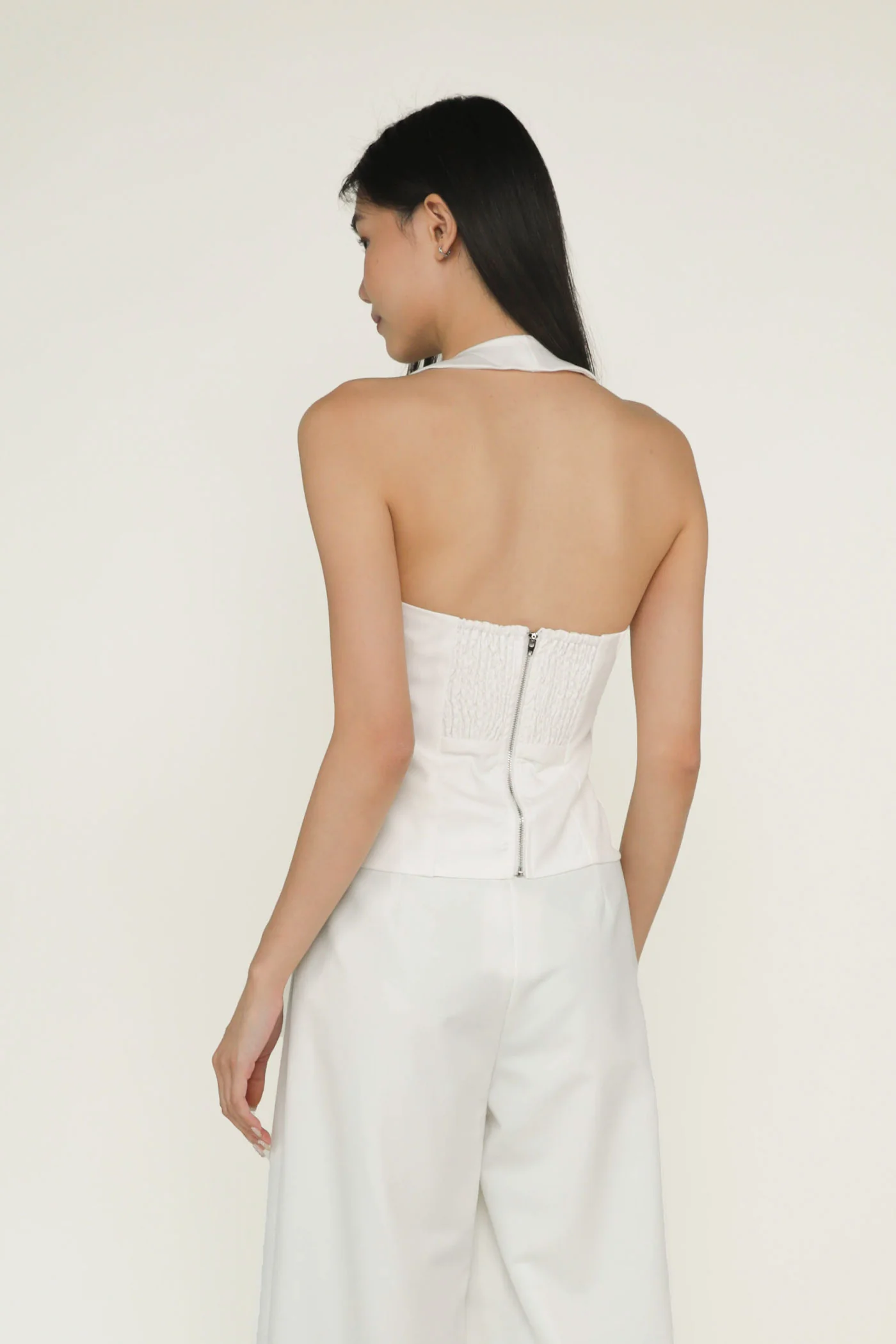 Kylene Asymmetrical Halter Top - Image 7