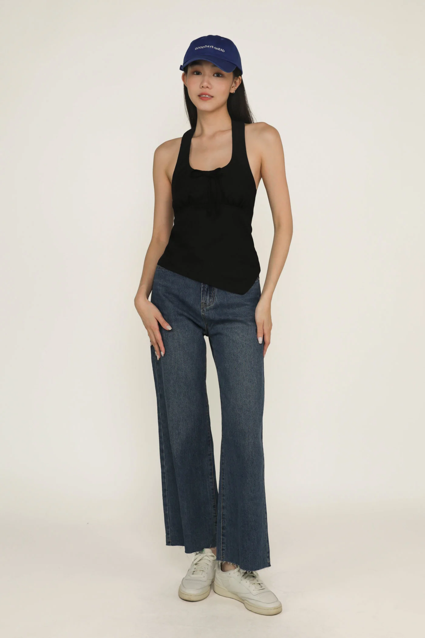 Kylene Asymmetrical Halter Top - Image 9