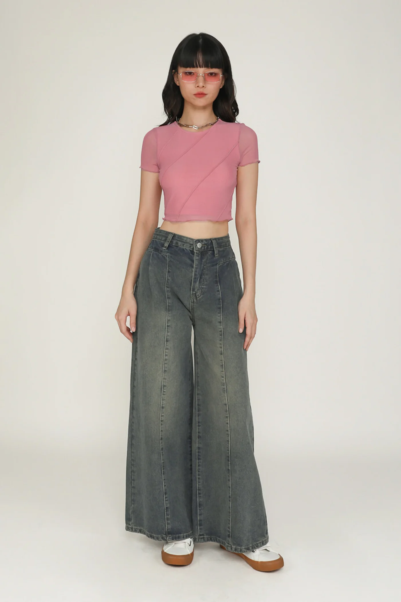 Kylin Mesh Sleeve Top - Image 20