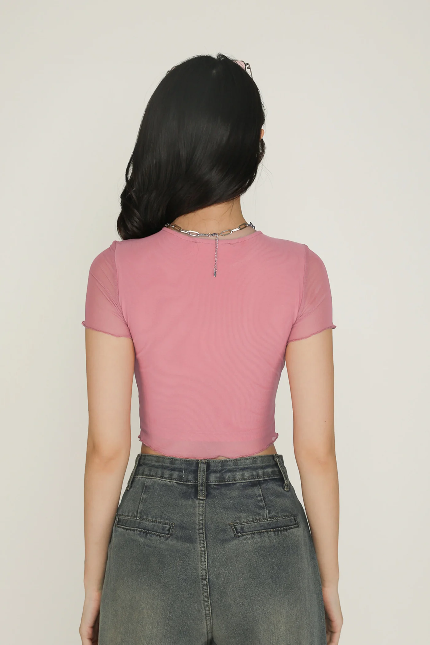 Kylin Mesh Sleeve Top - Image 21