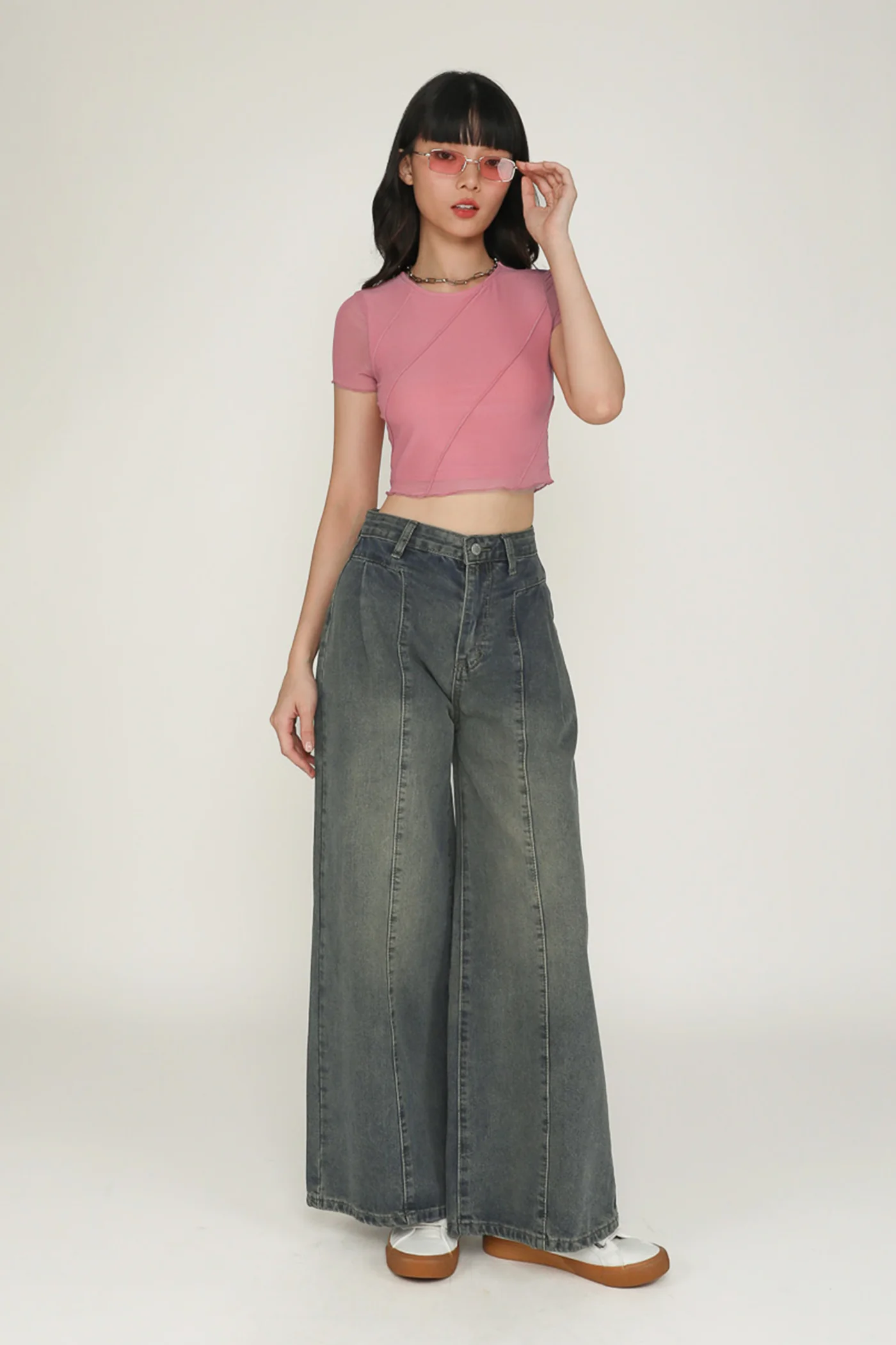 Kylin Mesh Sleeve Top - Image 8