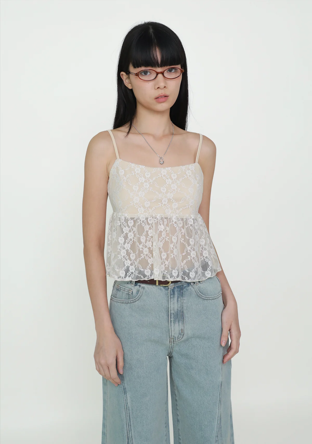Jadie Lace Babydoll Top - Image 11