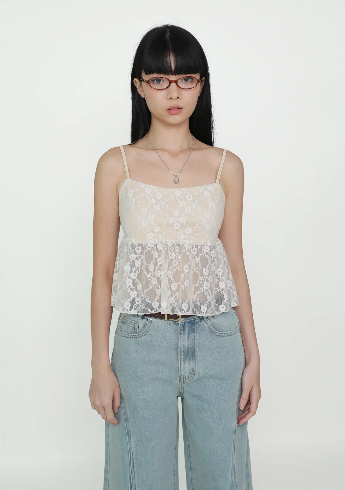 Jadie Lace Babydoll Top - Image 3