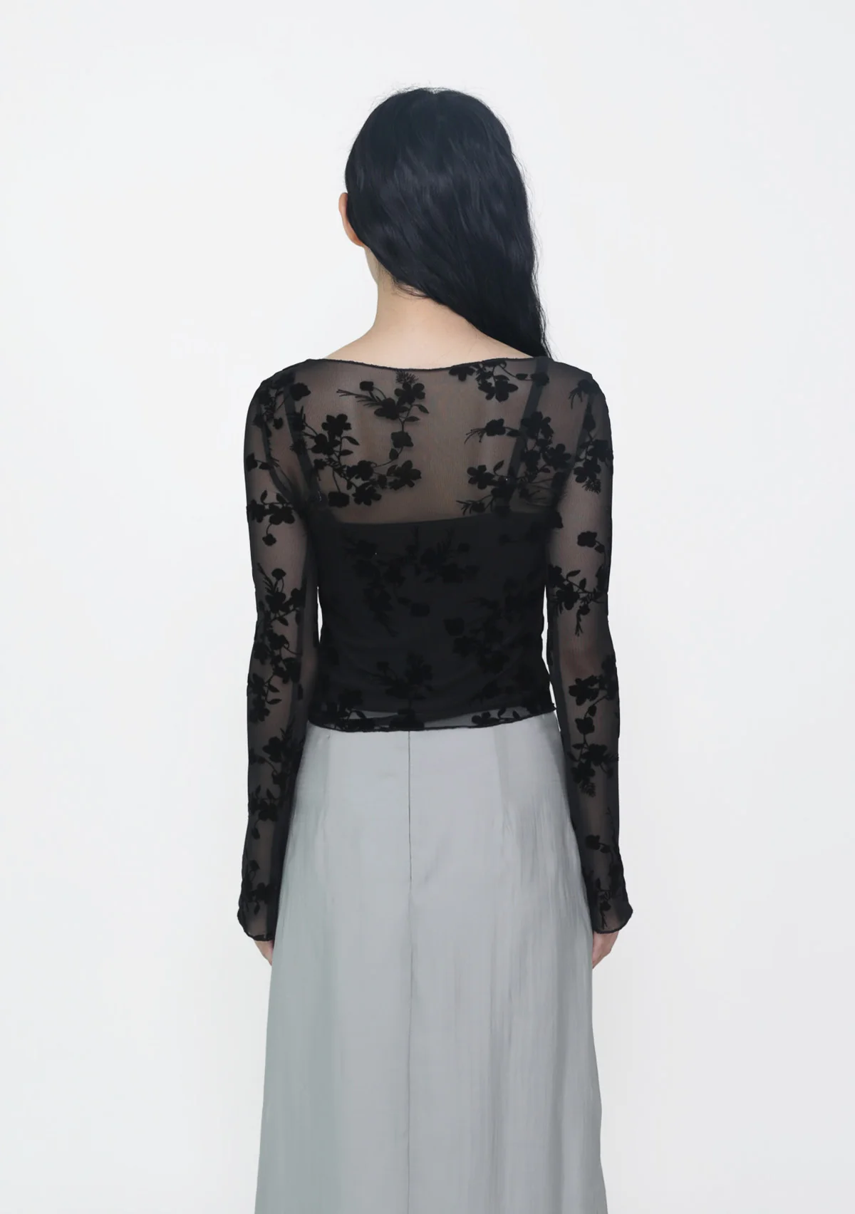 Arisa Lace Long Sleeve Top - Image 13