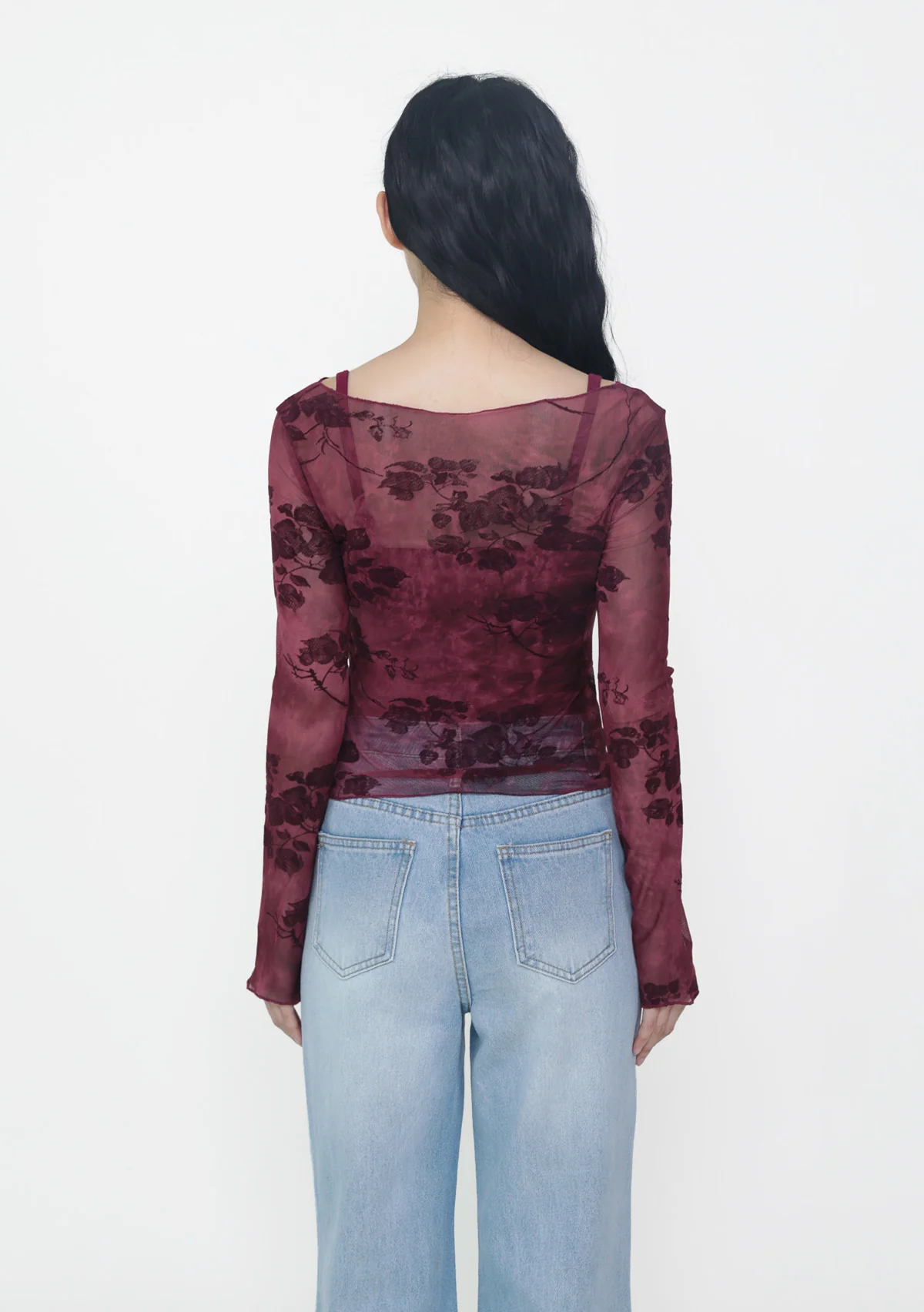 Arisa Lace Long Sleeve Top - Image 15