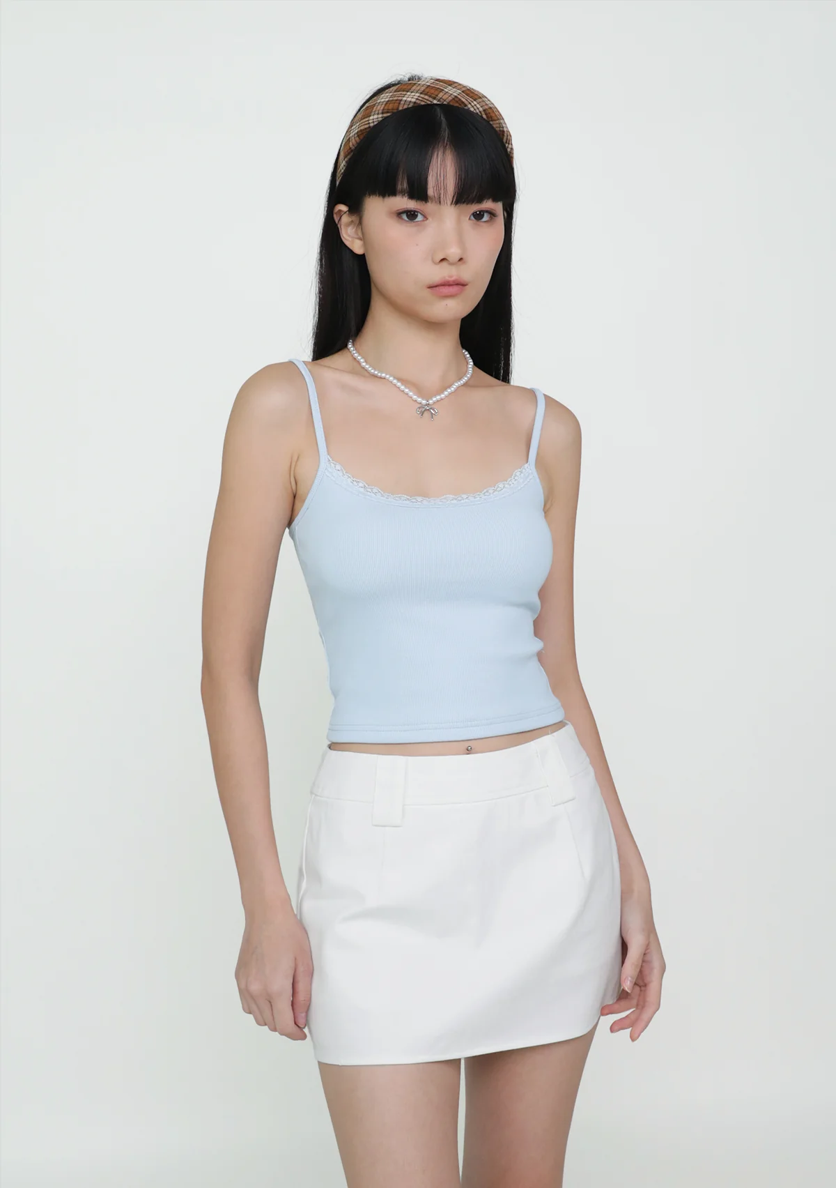 Katerina Lace Trim Spag Top - Image 31