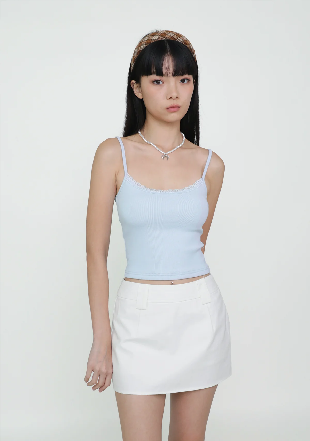 Katerina Lace Trim Spag Top - Image 33