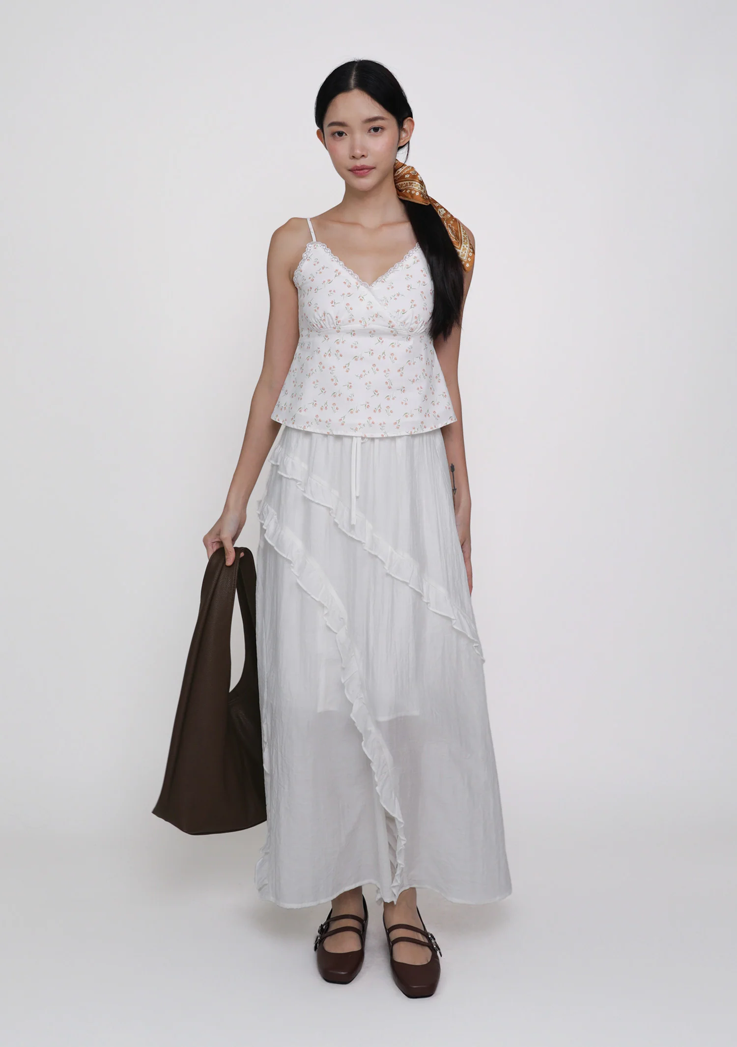 Dyanne Lace Trim Spag Top - Image 19