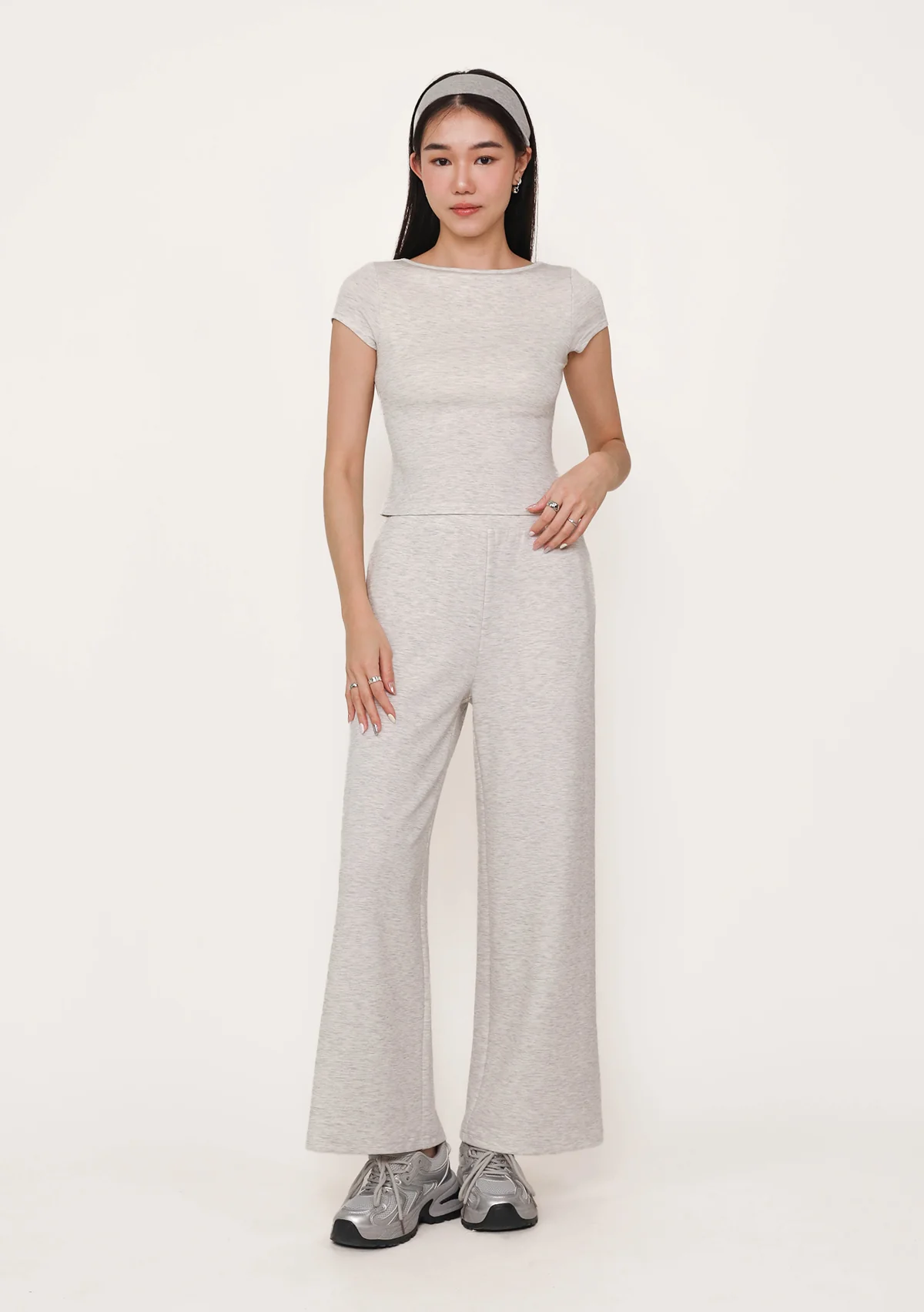 Lara Boat Neck Sleeve Padded Top (Lyocell) - Image 14