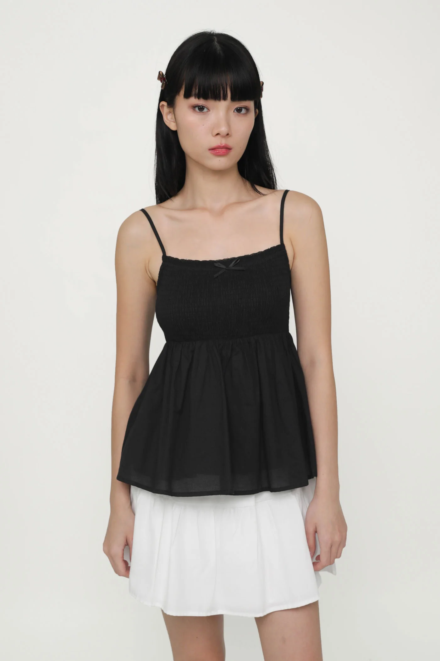 Laryn Lace Trim Babydoll Top - Image 10