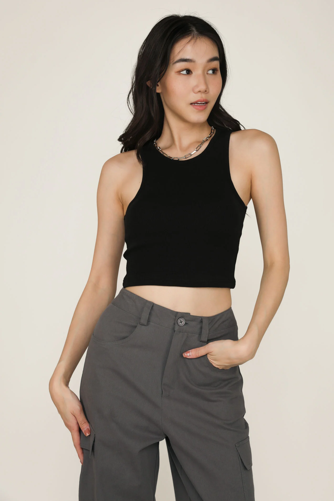 Laurie Racercut Padded Top - Image 5