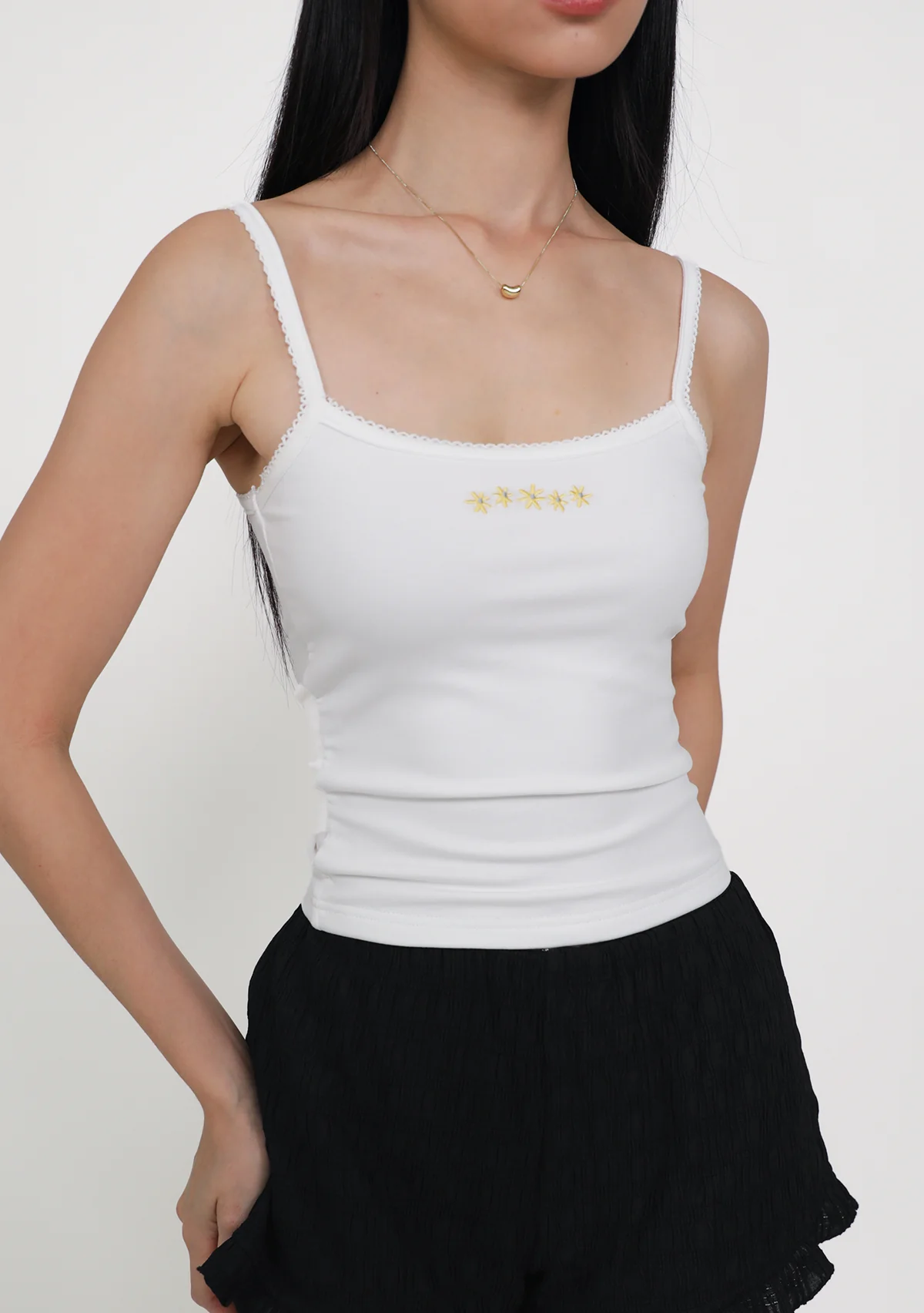 Ledell Embroidery Padded Top - Image 16