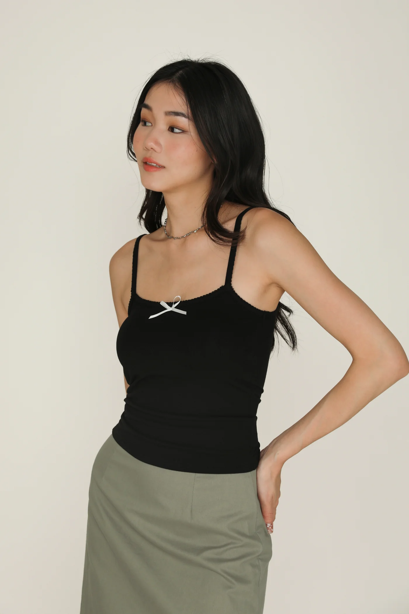 Leith Ribbon Padded Top - Image 11