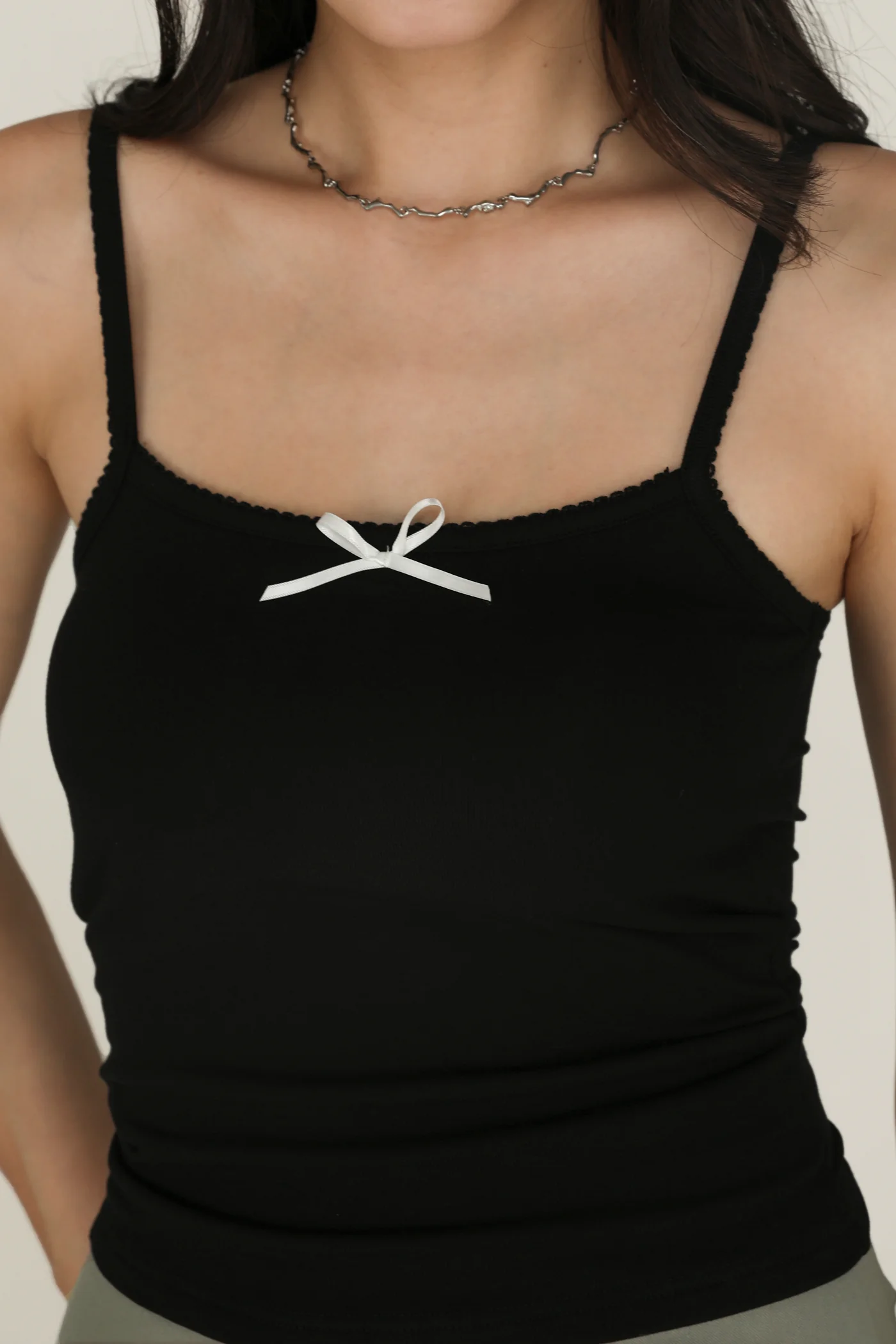 Leith Ribbon Padded Top - Image 12