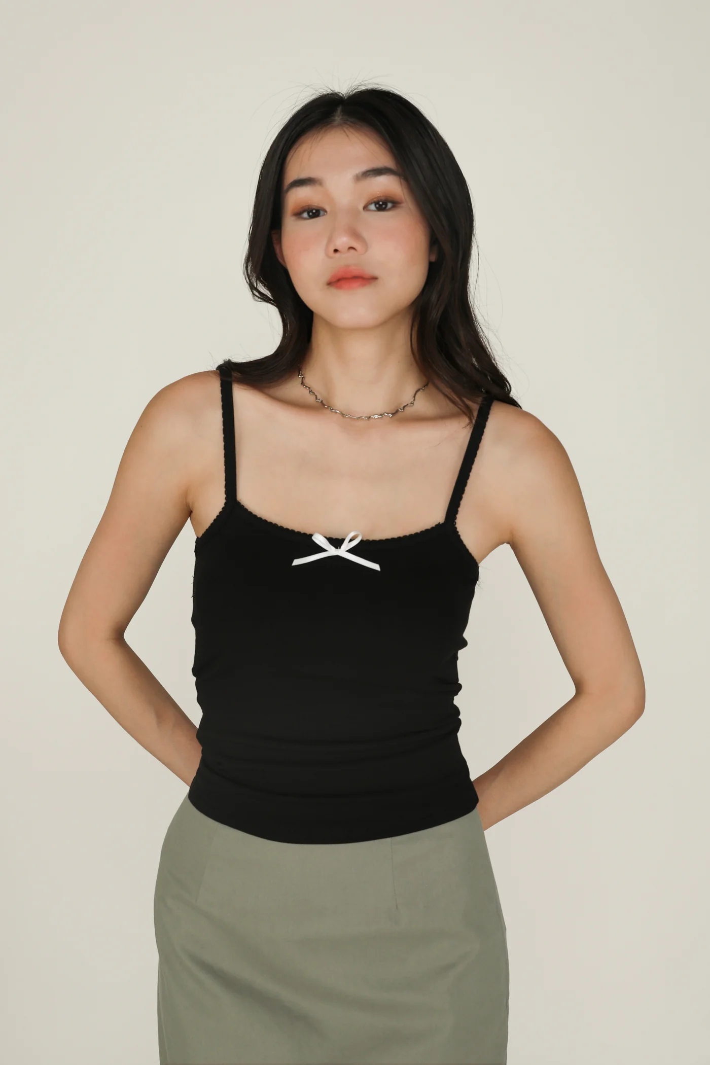 Leith Ribbon Padded Top - Image 13
