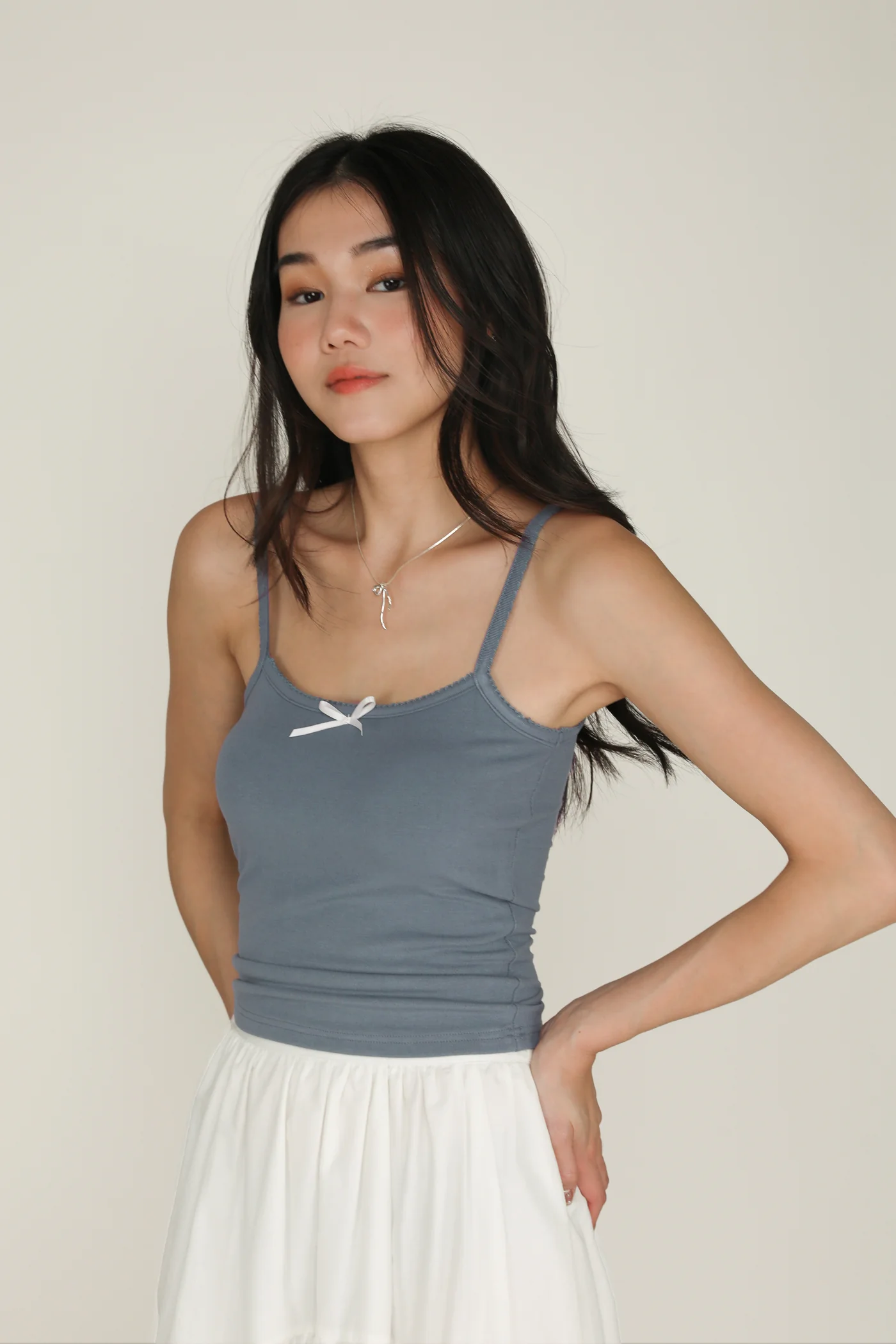 Leith Ribbon Padded Top - Image 24