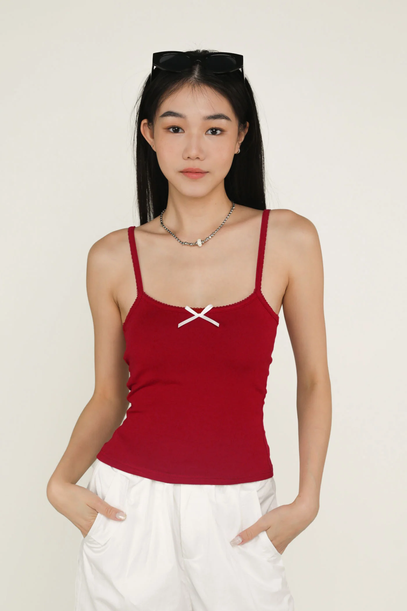 Leith Ribbon Padded Top - Image 36
