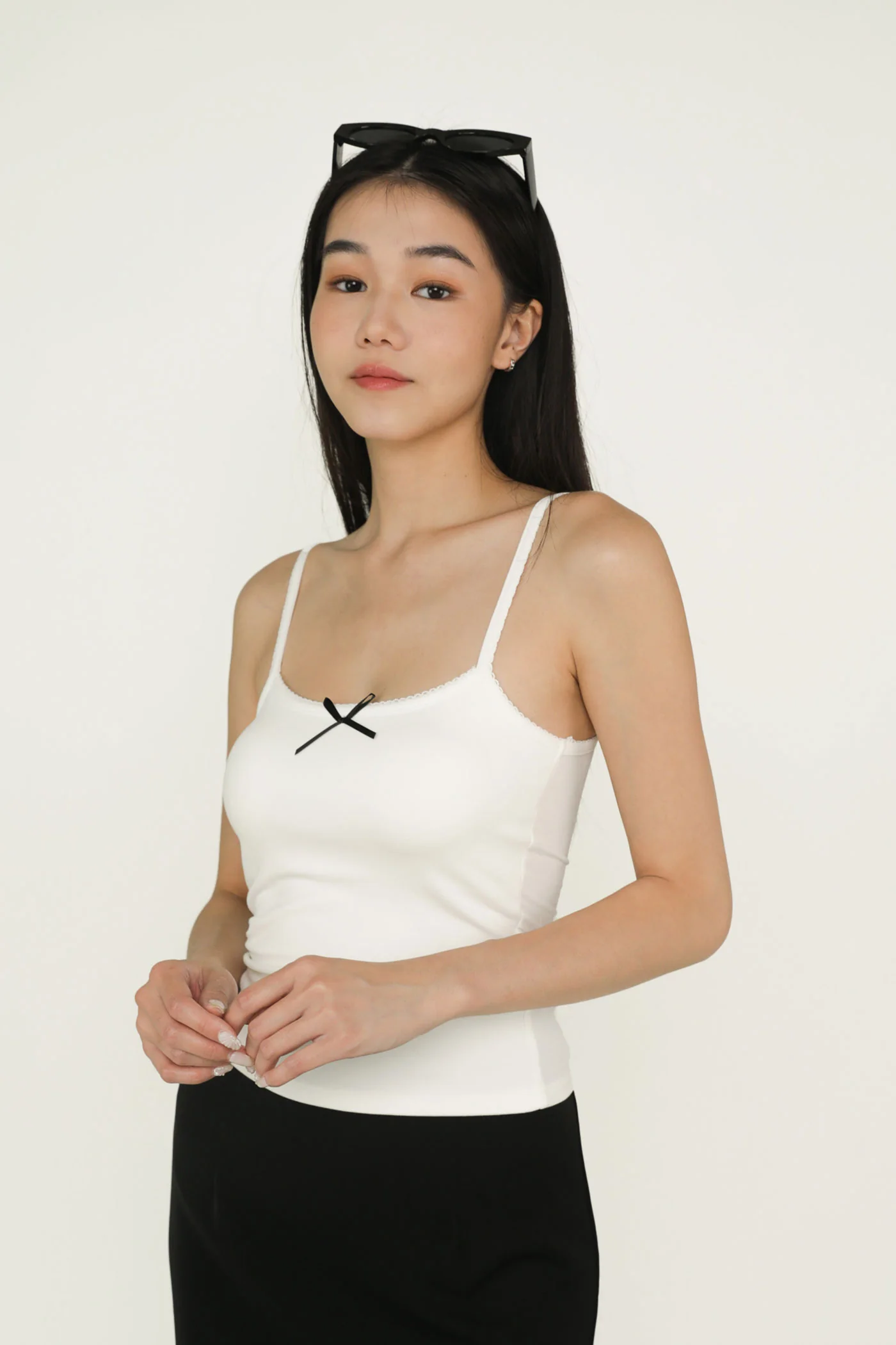 Leith Ribbon Padded Top - Image 43