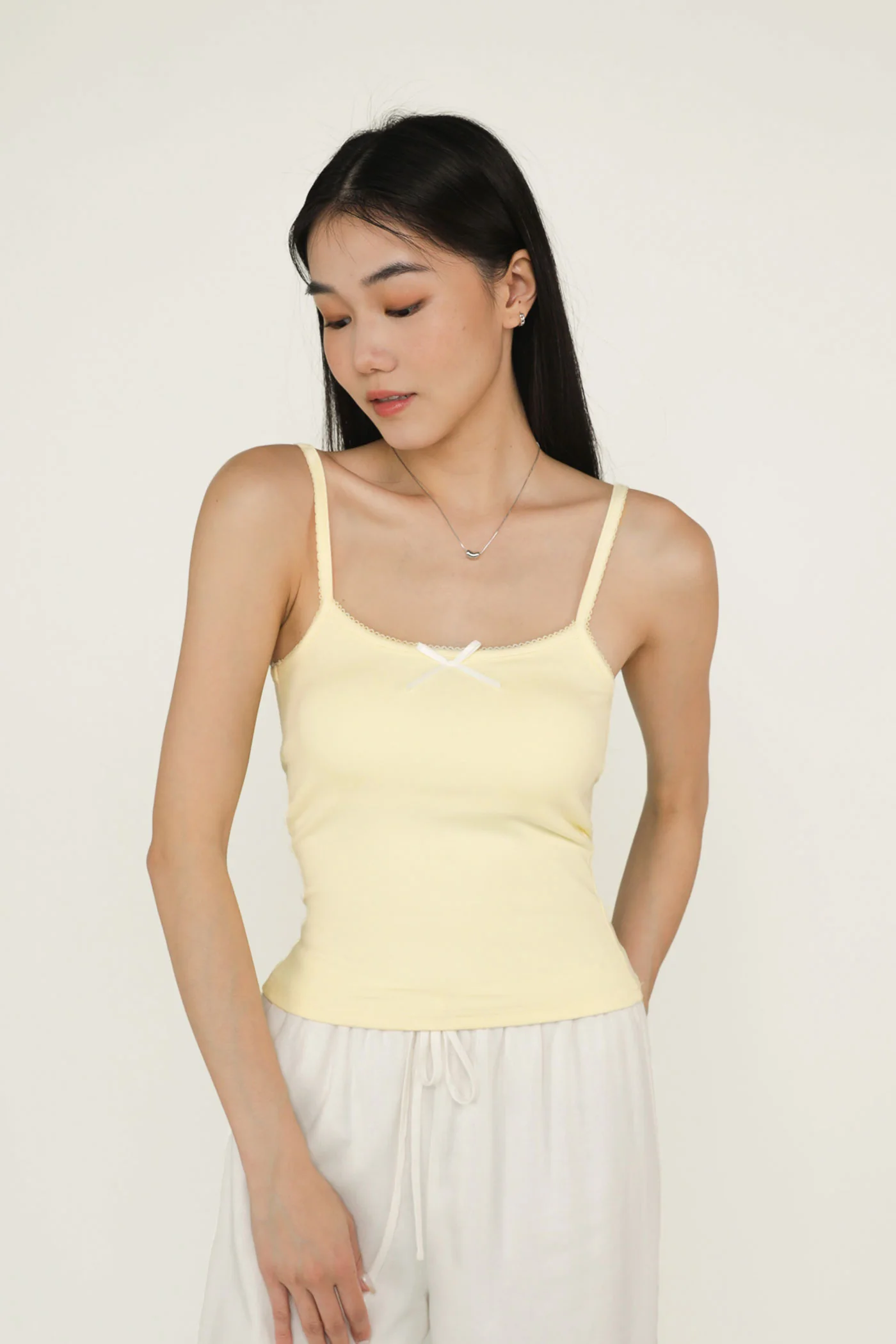 Leith Ribbon Padded Top - Image 49