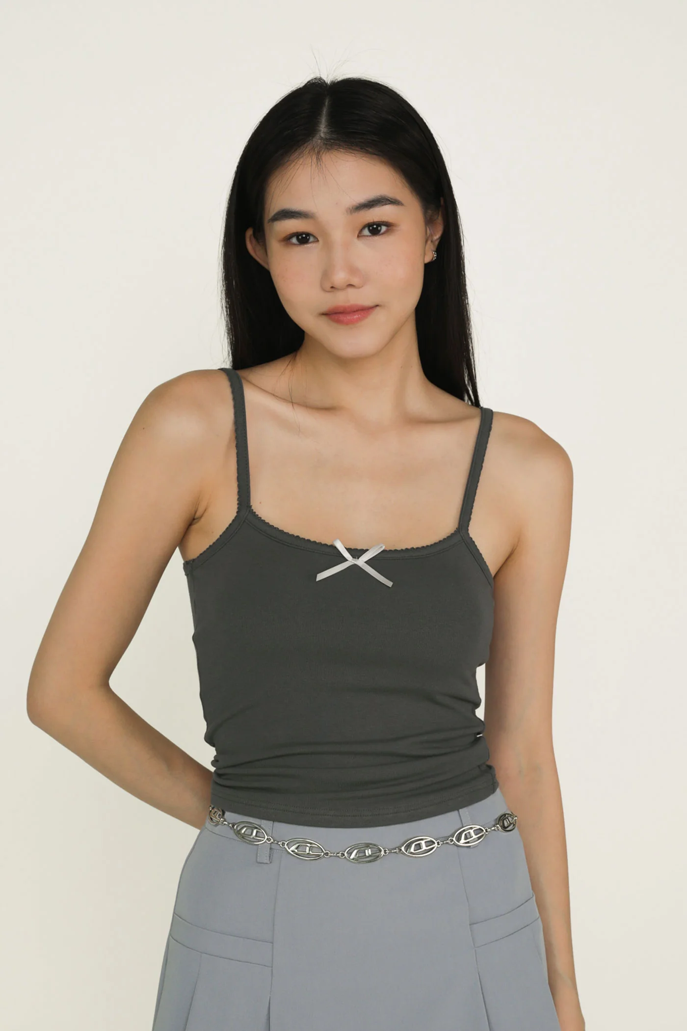 Leith Ribbon Padded Top - Image 60
