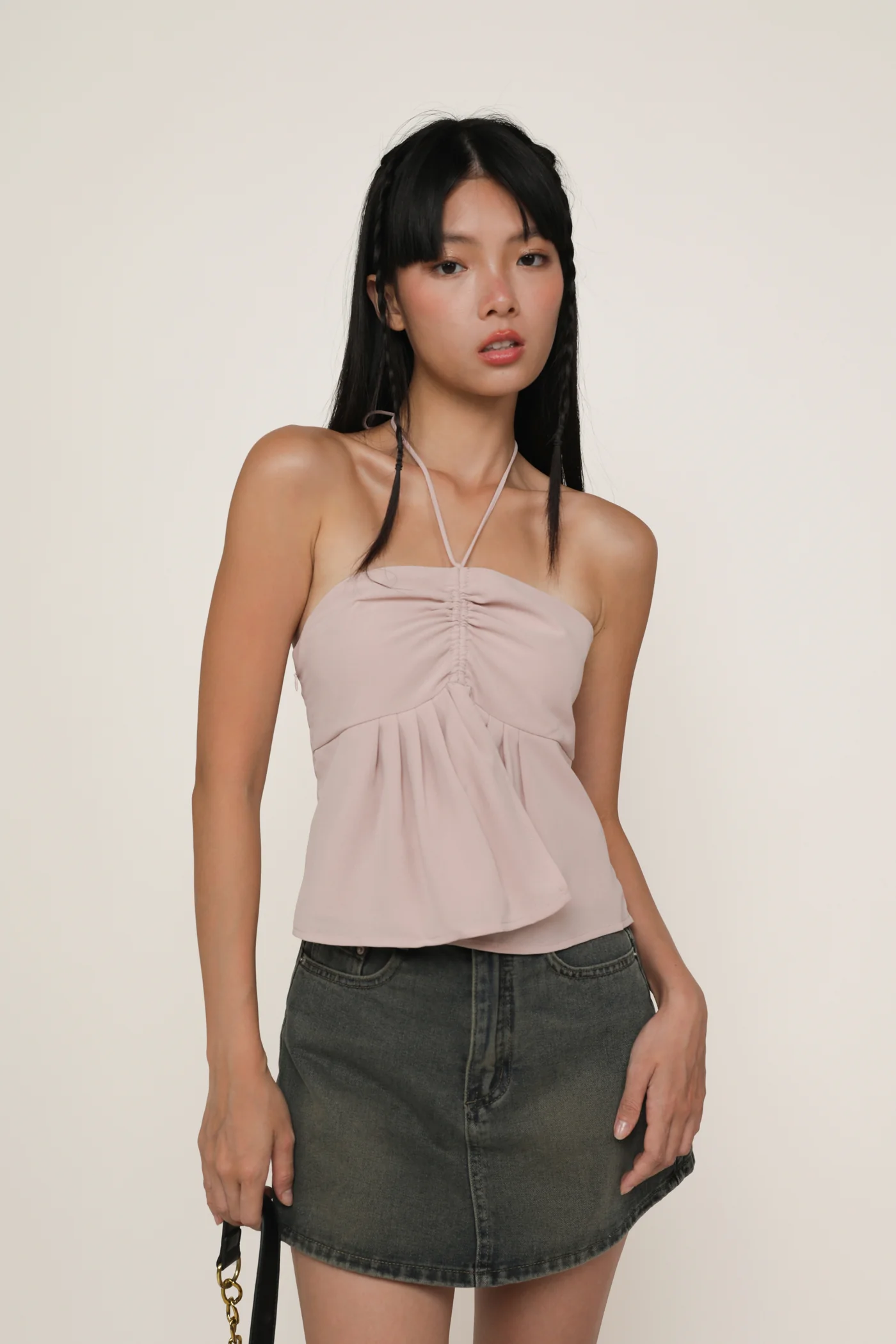 Leni Drawstring Babydoll Top - Image 26