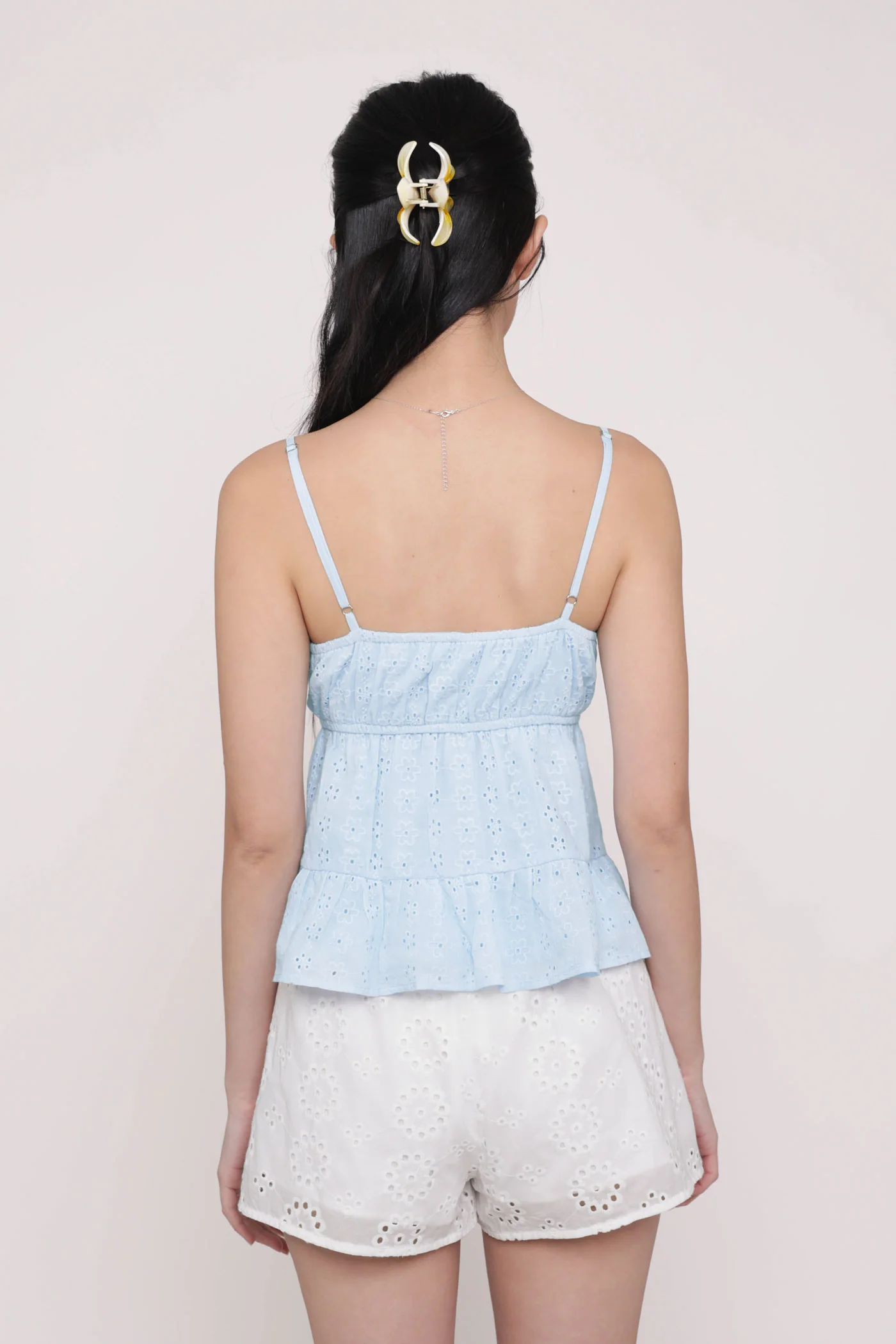 Lenora Eyelet Babydoll Top (Eyelet) - Image 15