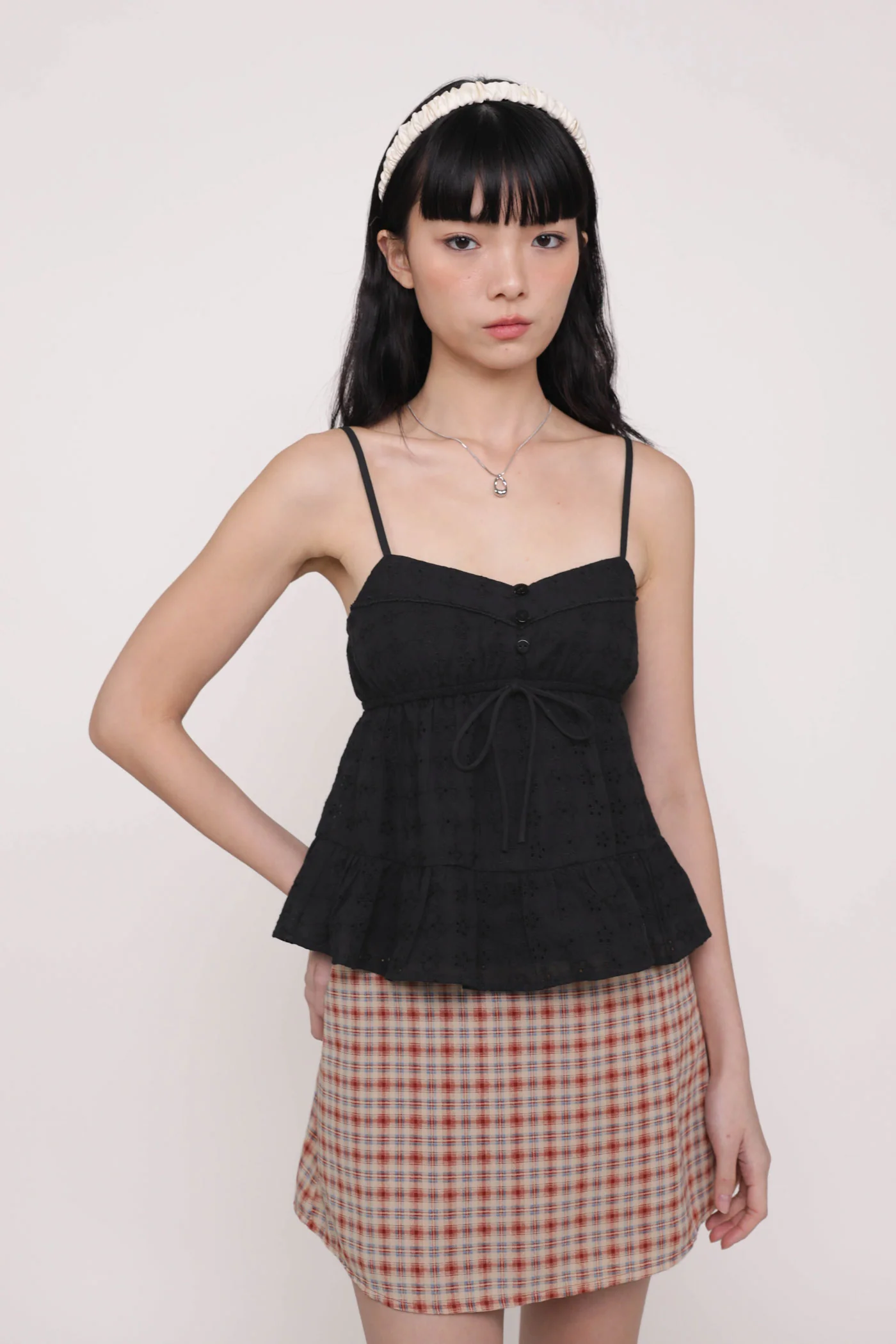 Lenora Eyelet Babydoll Top (Eyelet) - Image 21