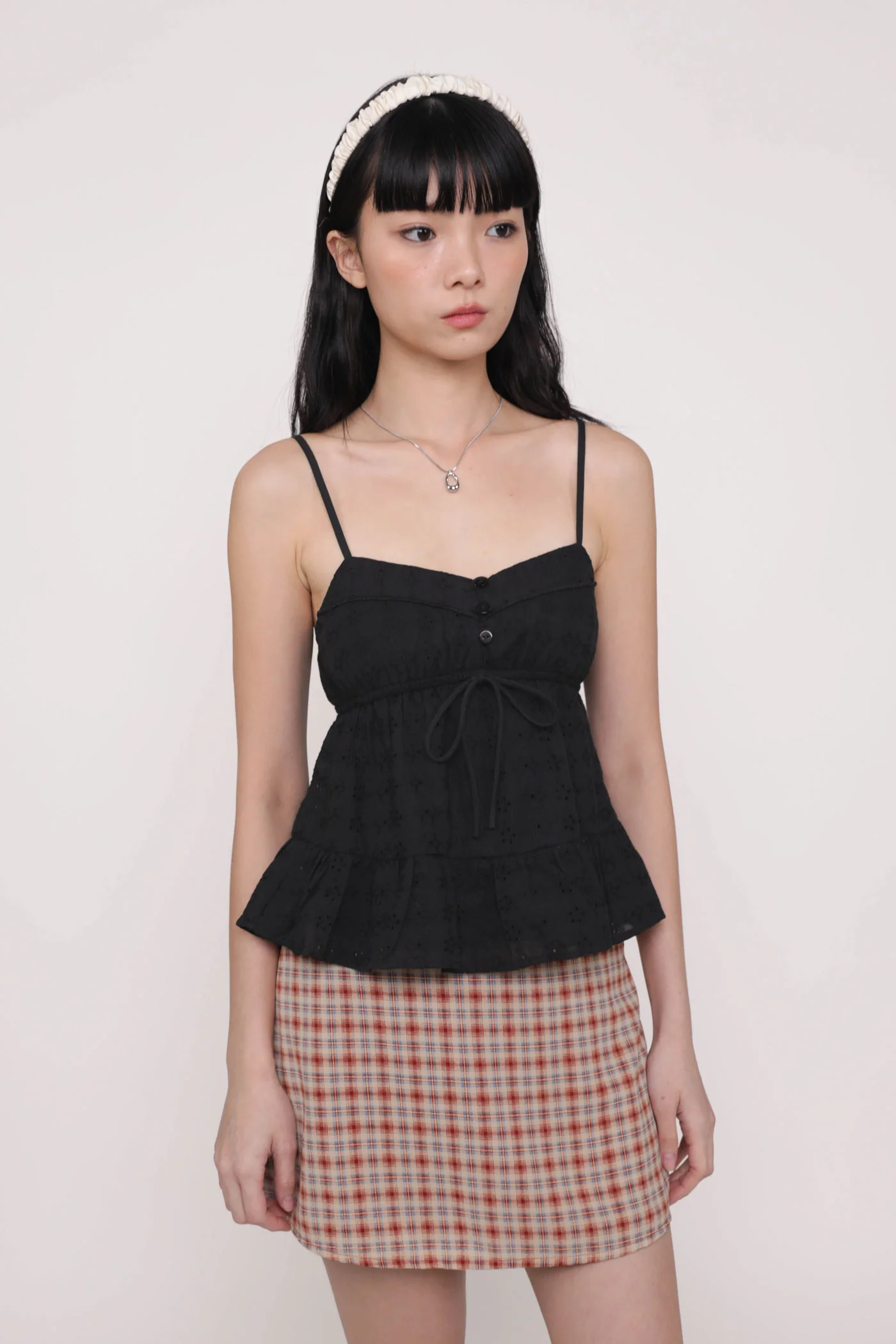 Lenora Eyelet Babydoll Top (Eyelet) - Image 23