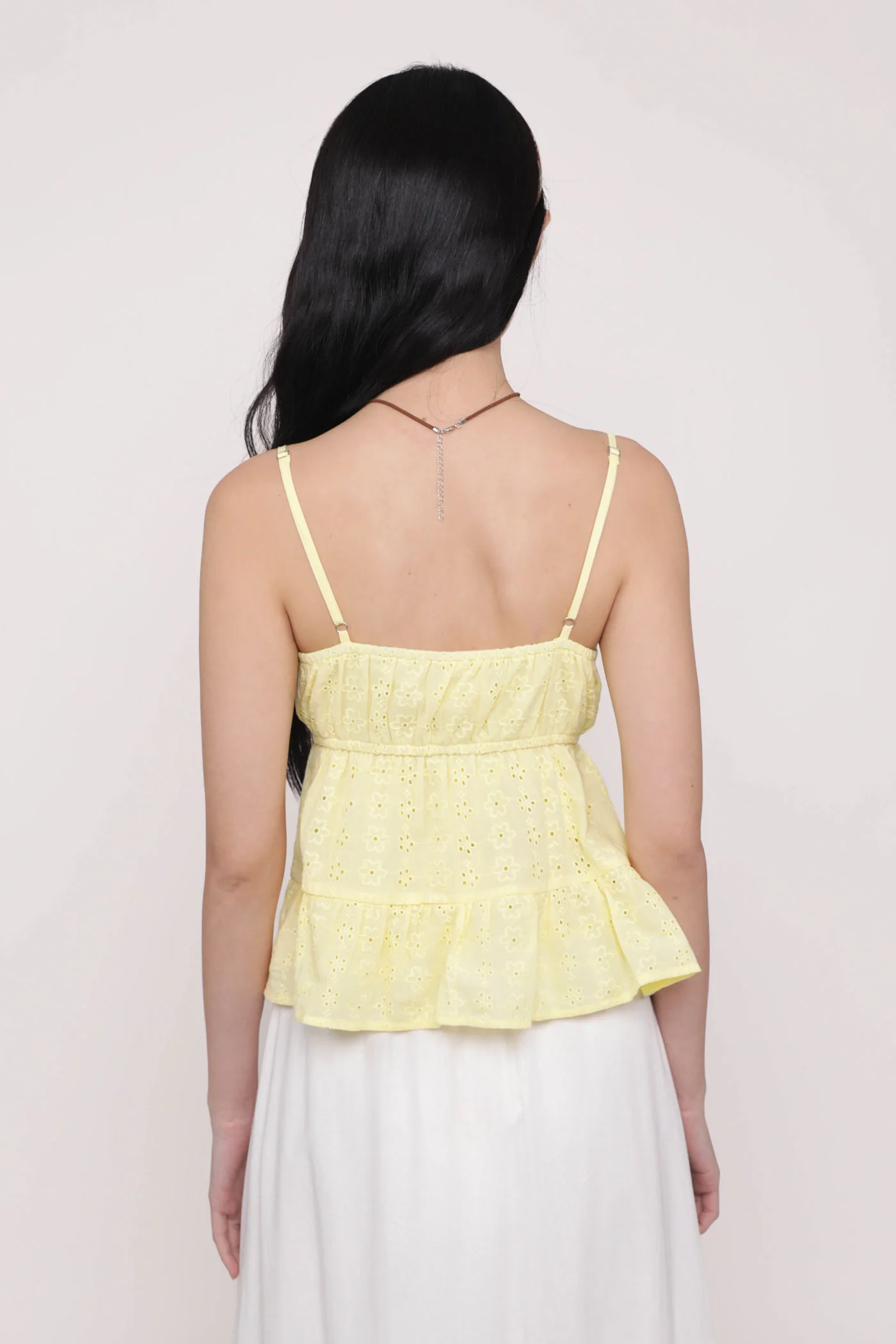 Lenora Eyelet Babydoll Top (Eyelet) - Image 29